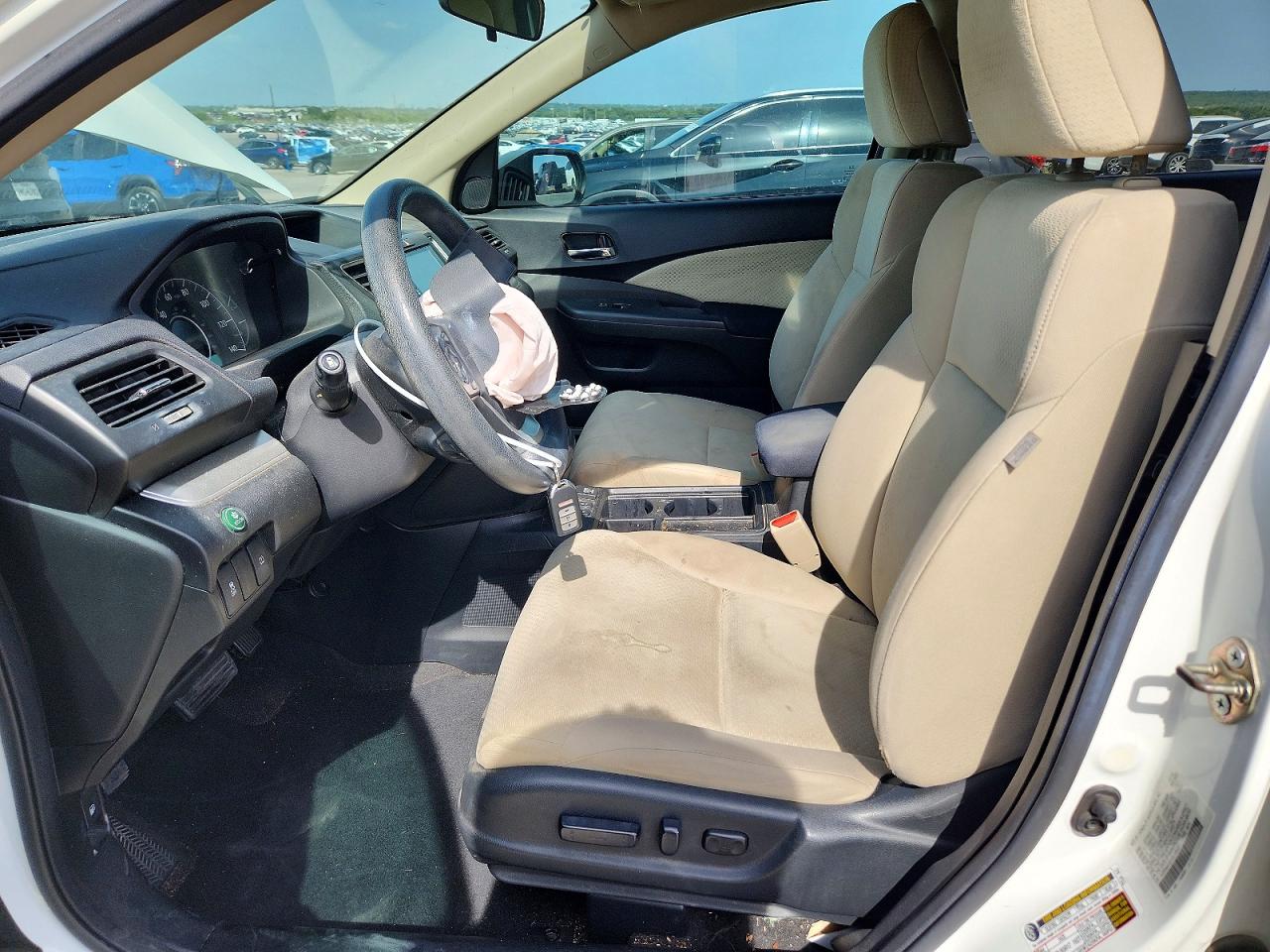 2016 Honda Cr-v Ex White vin: 5J6RM4H51GL126227