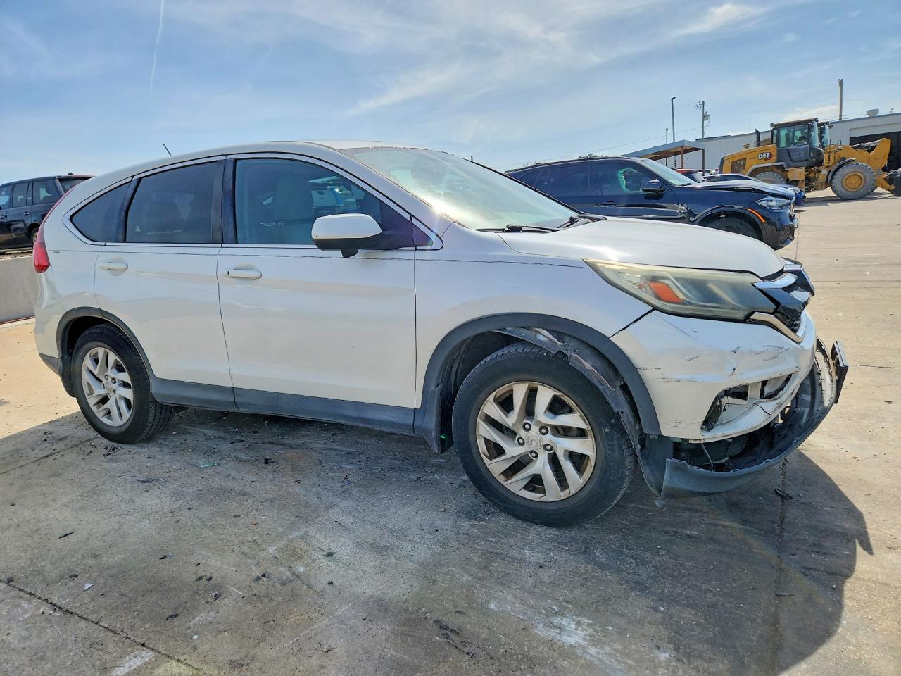 2016 Honda Cr-v Ex White vin: 5J6RM4H51GL126227