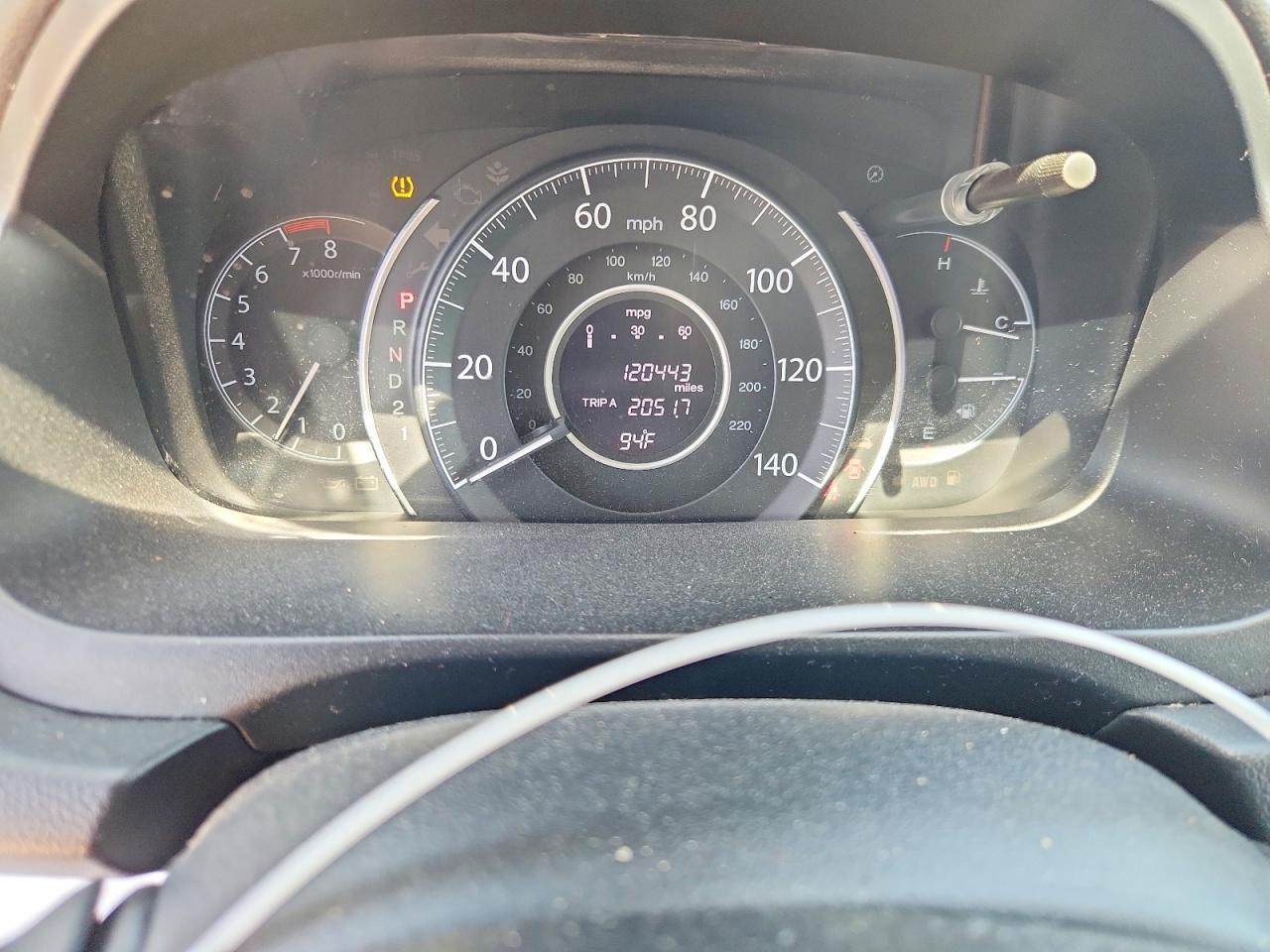 2012 Honda Cr-v Ex Gray vin: 5J6RM4H52CL007774
