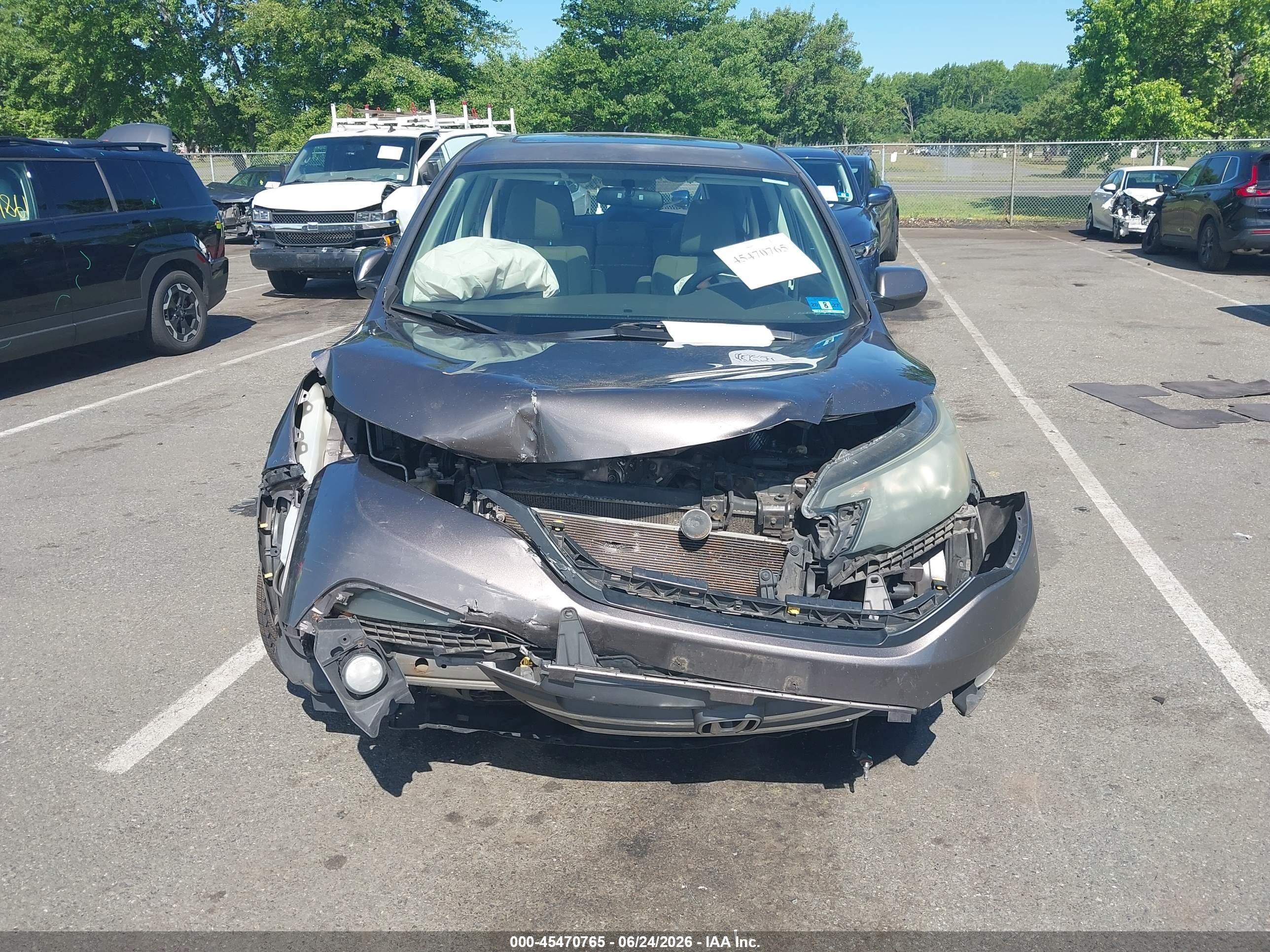 2012 Honda Cr-v Ex Gray vin: 5J6RM4H52CL014174