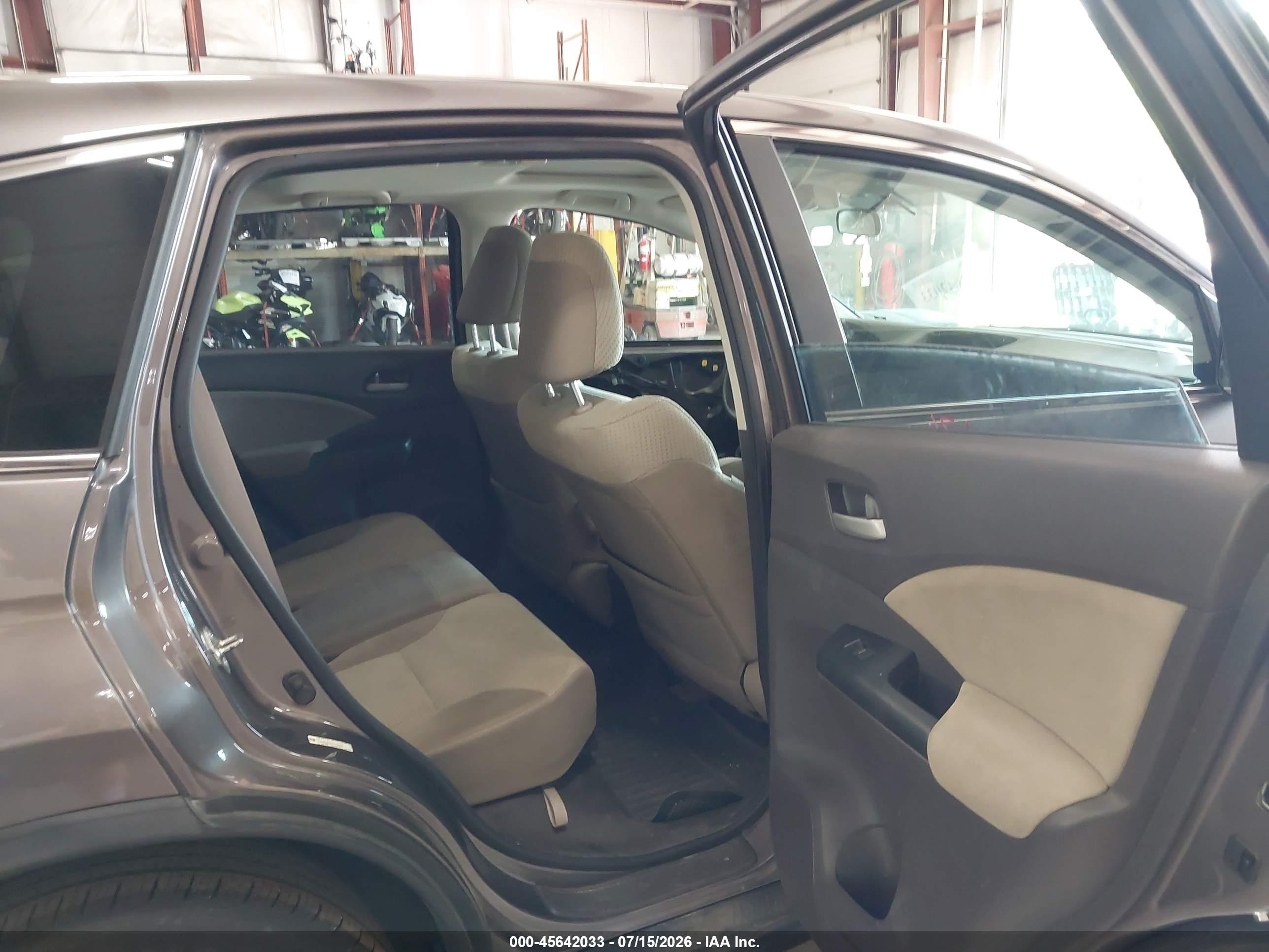 2012 Honda Cr-v Ex Brown vin: 5J6RM4H52CL018726