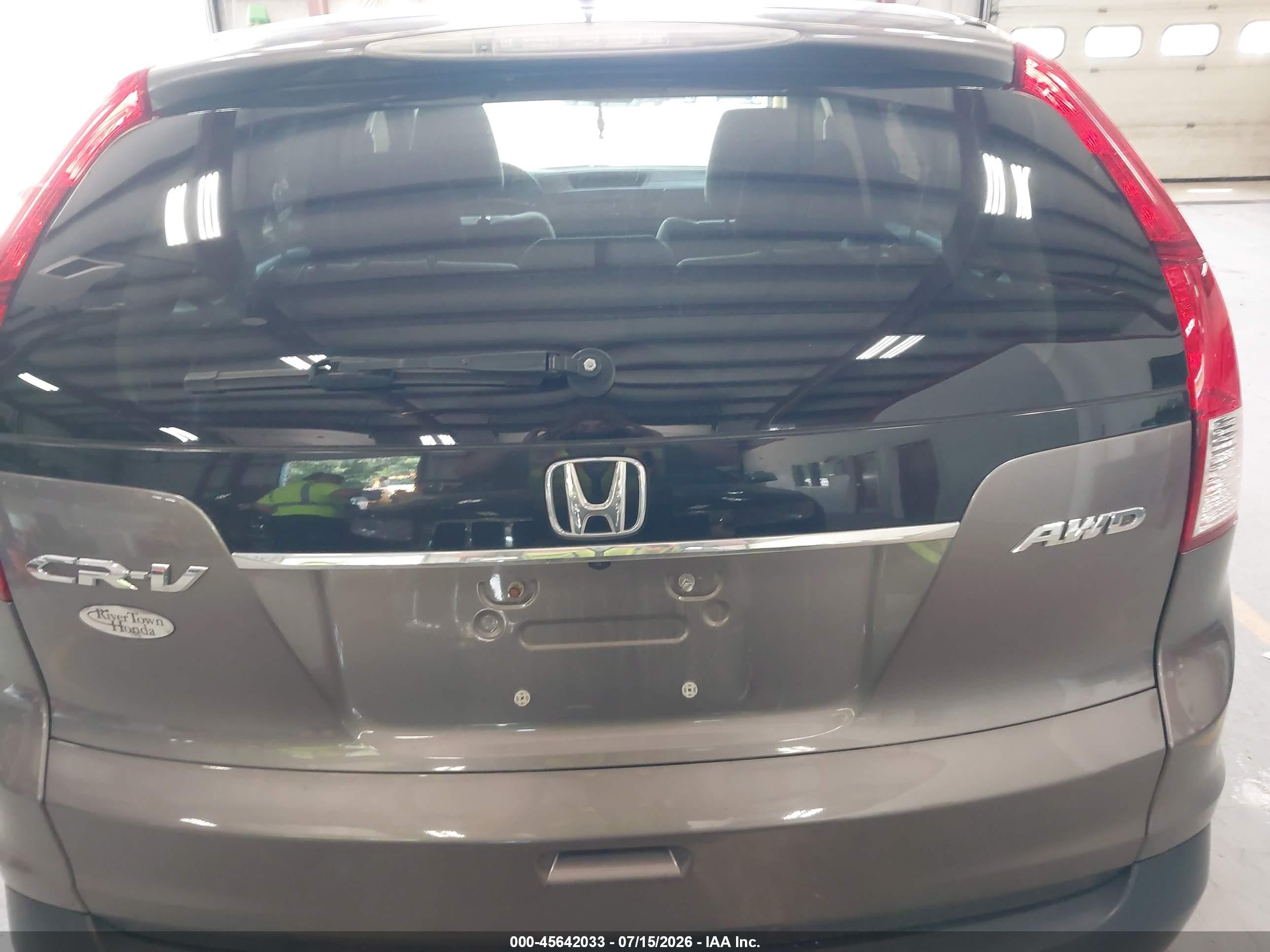 2012 Honda Cr-v Ex Brown vin: 5J6RM4H52CL018726