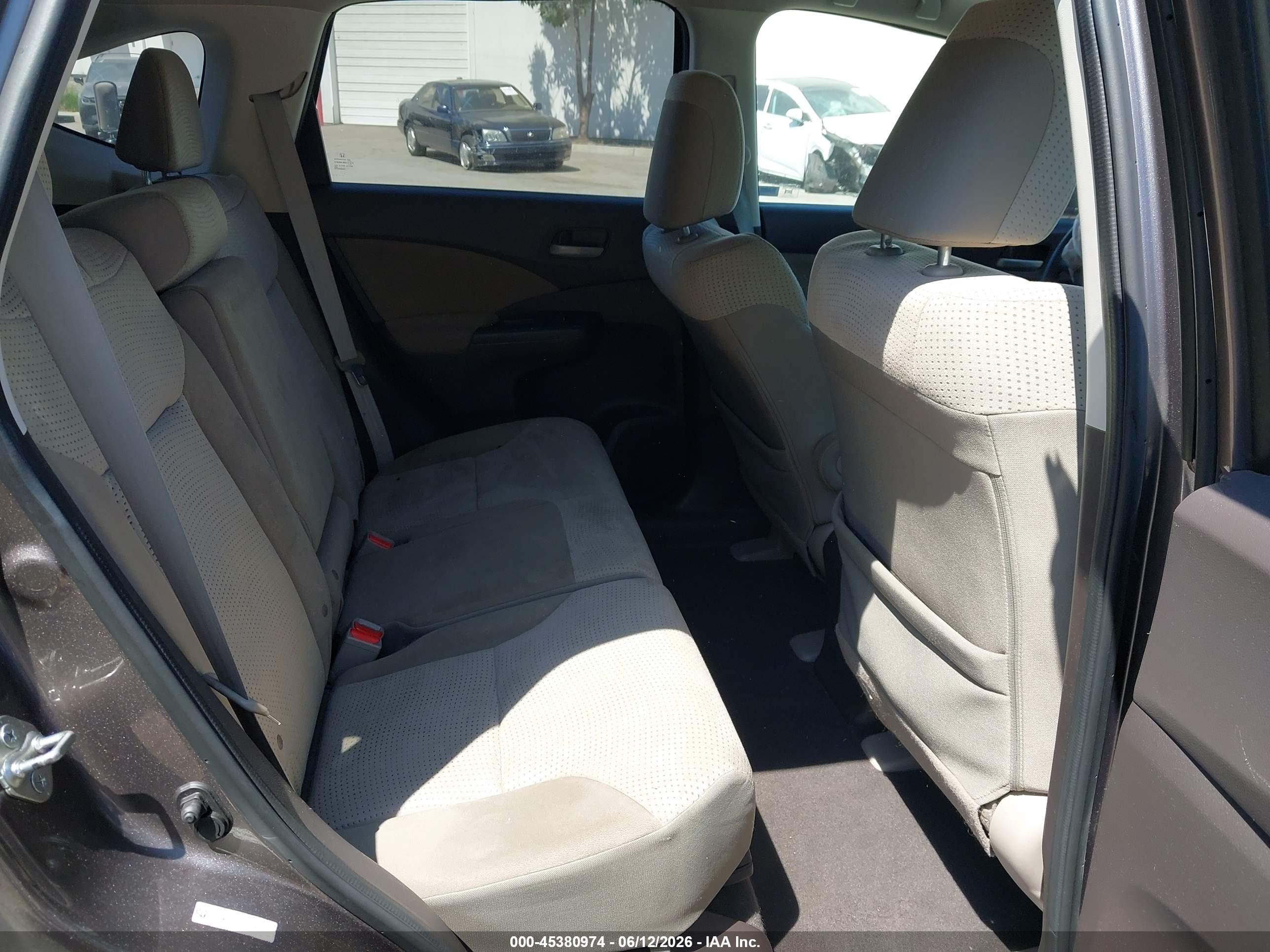 2012 Honda Cr-v Ex Gray vin: 5J6RM4H52CL027538