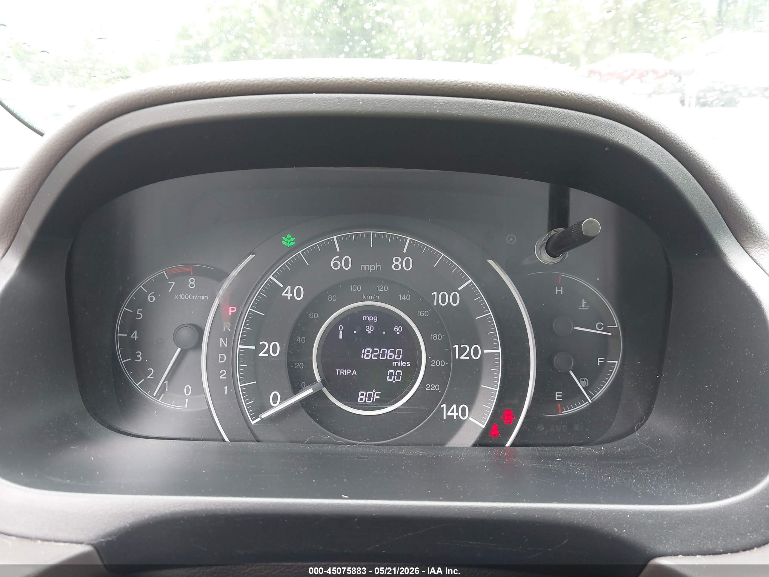 2012 Honda Cr-v Ex Белый vin: 5J6RM4H52CL040225
