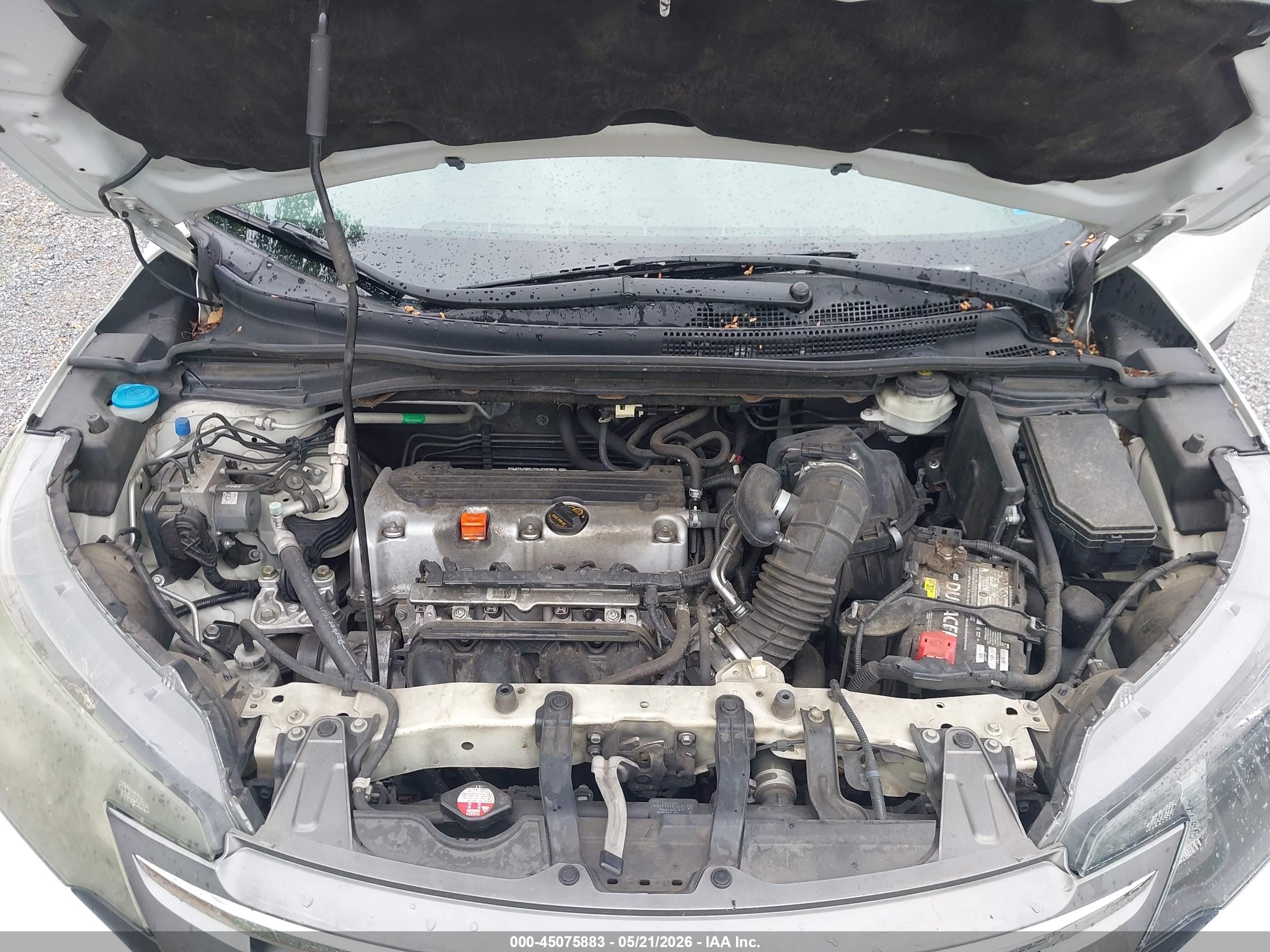 2012 Honda Cr-v Ex Белый vin: 5J6RM4H52CL040225
