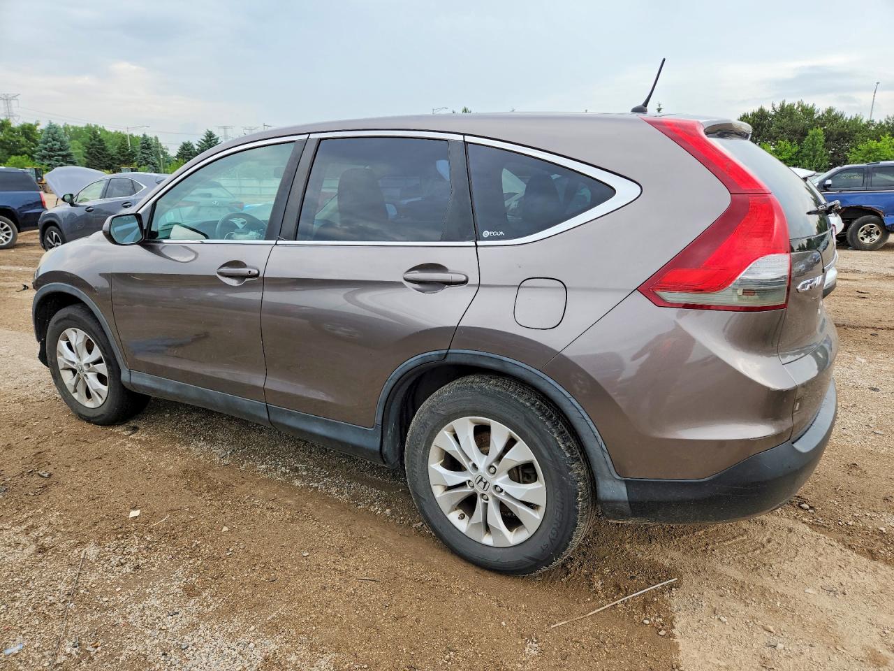 2012 Honda Cr-v Ex Gray vin: 5J6RM4H52CL044534