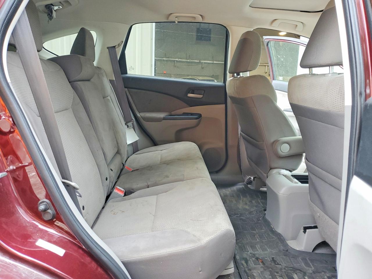 2012 Honda Cr-v Ex Burgundy vin: 5J6RM4H52CL048759