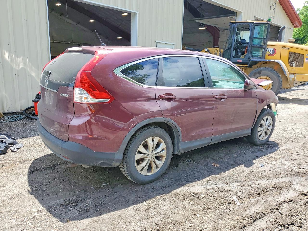 2012 Honda Cr-v Ex Burgundy vin: 5J6RM4H52CL048759