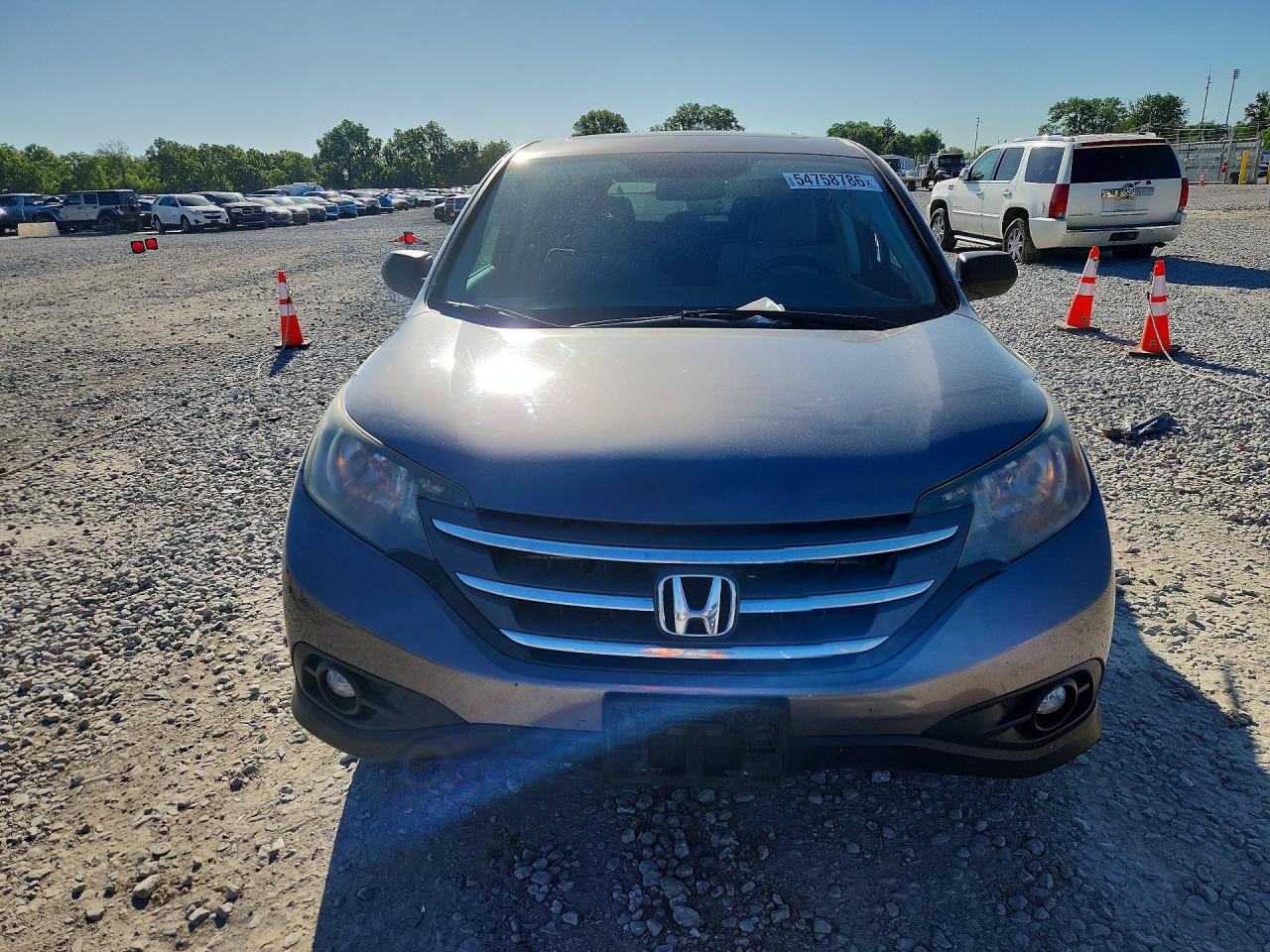 2012 Honda Cr-v Ex Gray vin: 5J6RM4H52CL050947