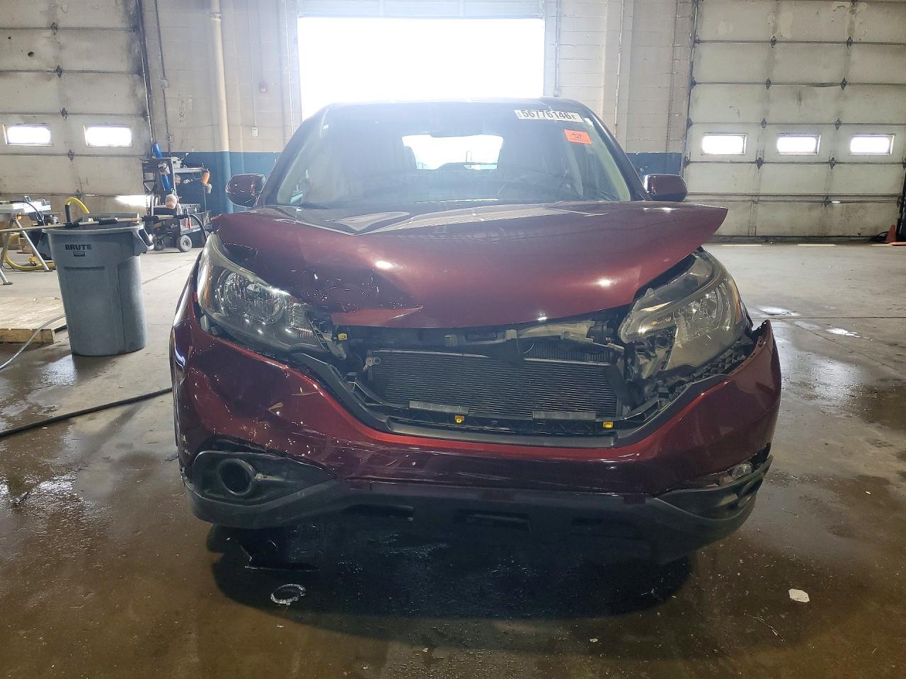 2012 Honda Cr-v Ex Burgundy vin: 5J6RM4H52CL060426