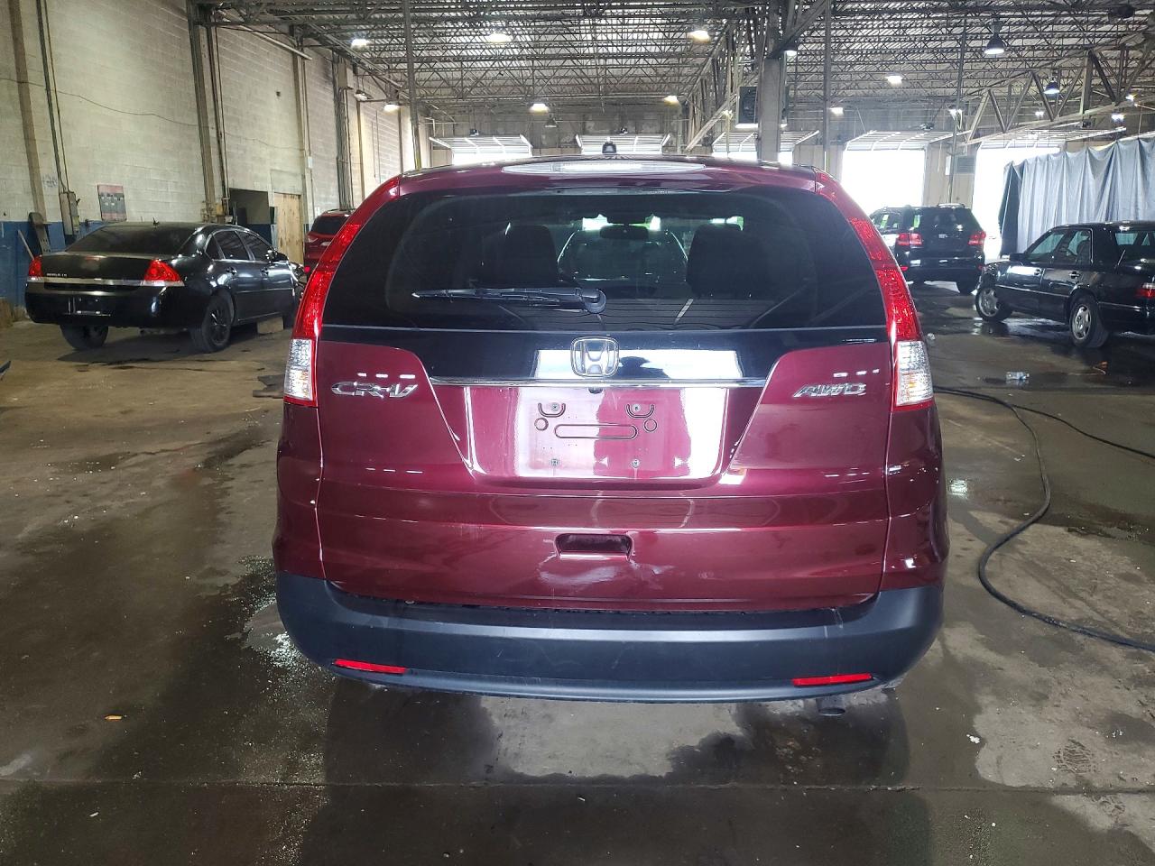 2012 Honda Cr-v Ex Burgundy vin: 5J6RM4H52CL060426