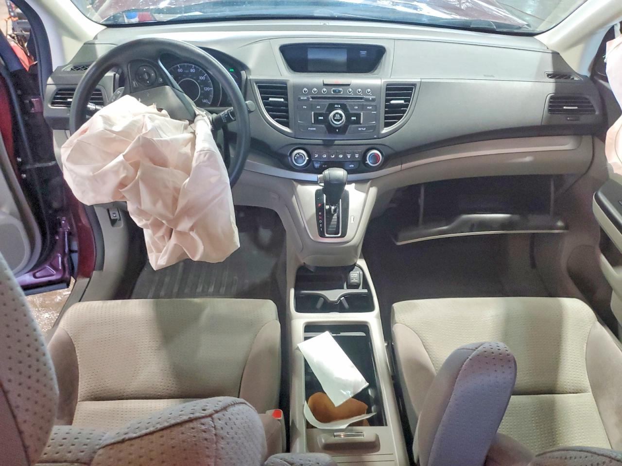 2012 Honda Cr-v Ex Burgundy vin: 5J6RM4H52CL060426