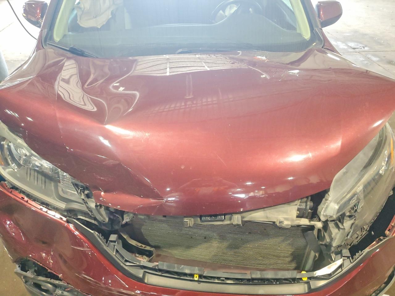 2012 Honda Cr-v Ex Burgundy vin: 5J6RM4H52CL060426