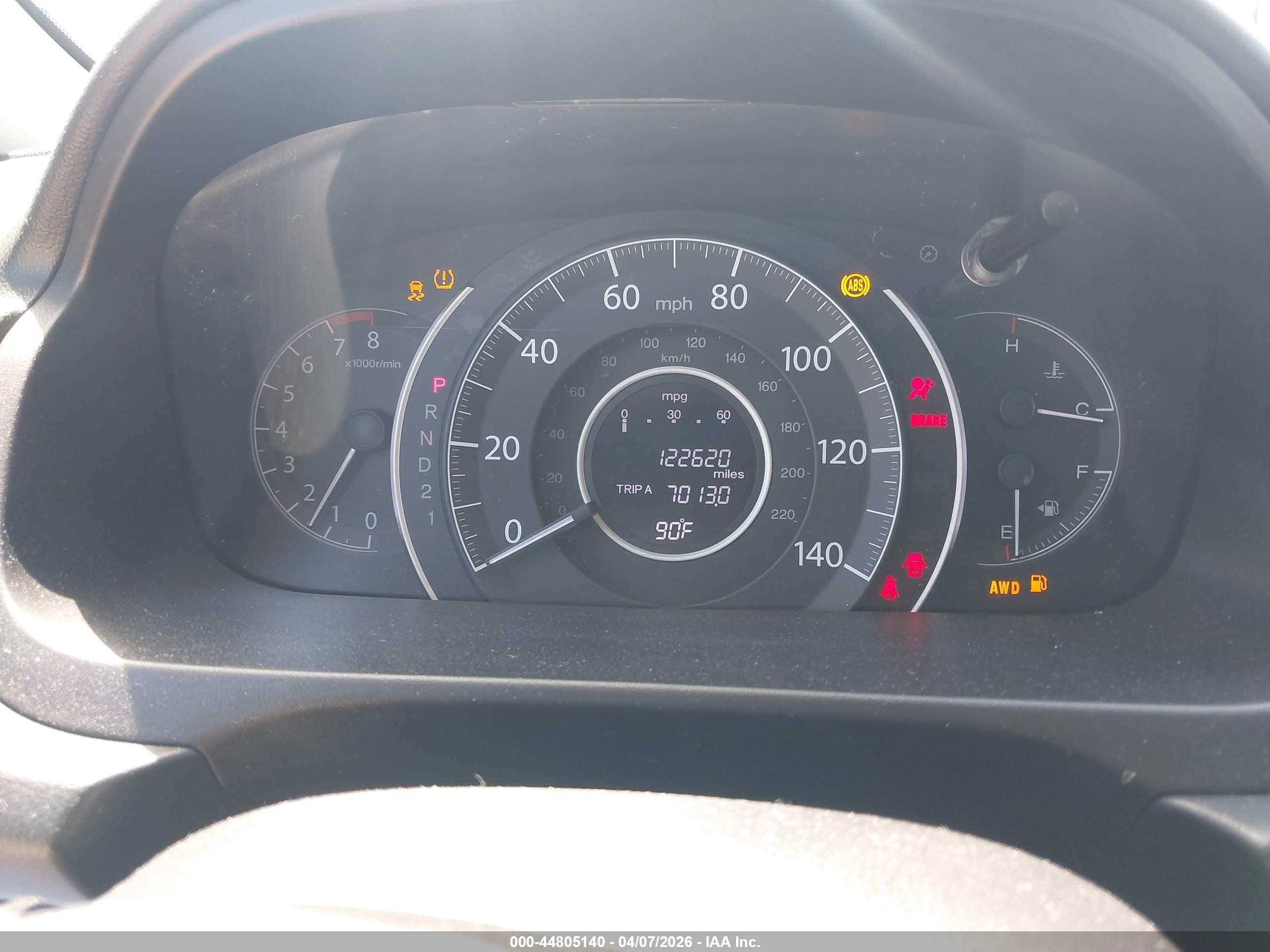 2013 Honda Cr-v Ex Бордовый vin: 5J6RM4H52DL036578