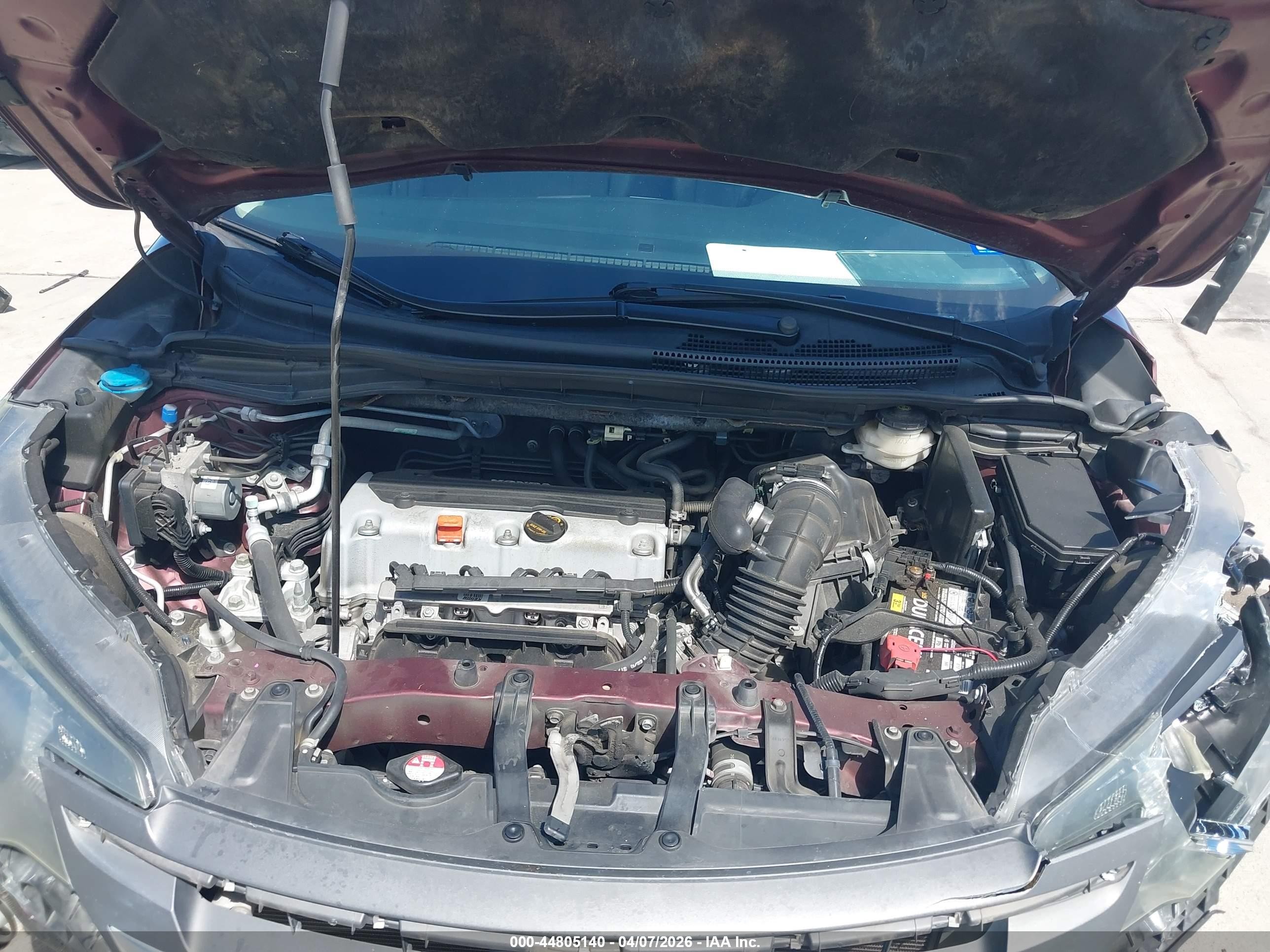 2013 Honda Cr-v Ex Бордовый vin: 5J6RM4H52DL036578