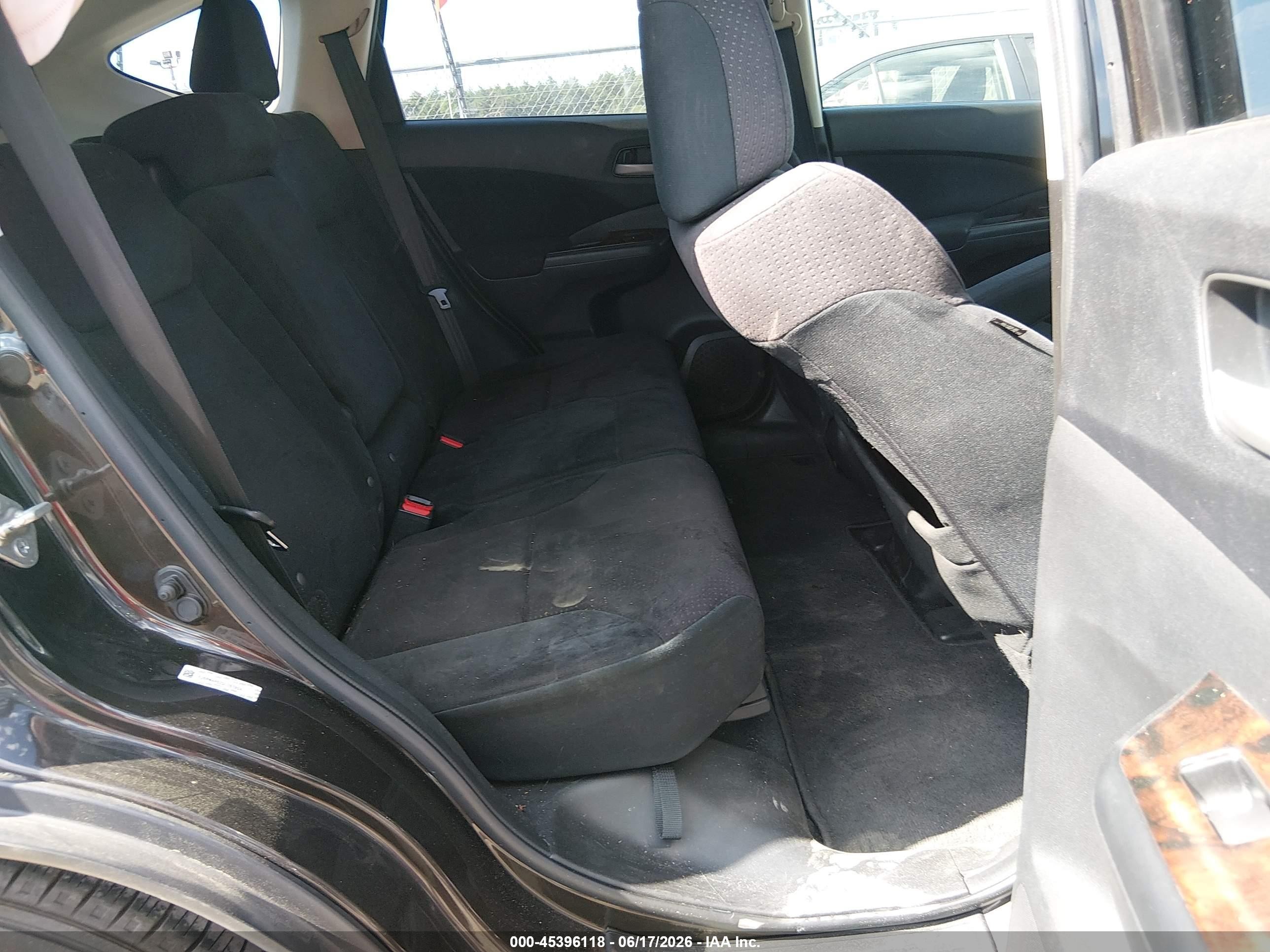 2013 Honda Cr-v Ex Black vin: 5J6RM4H52DL057804