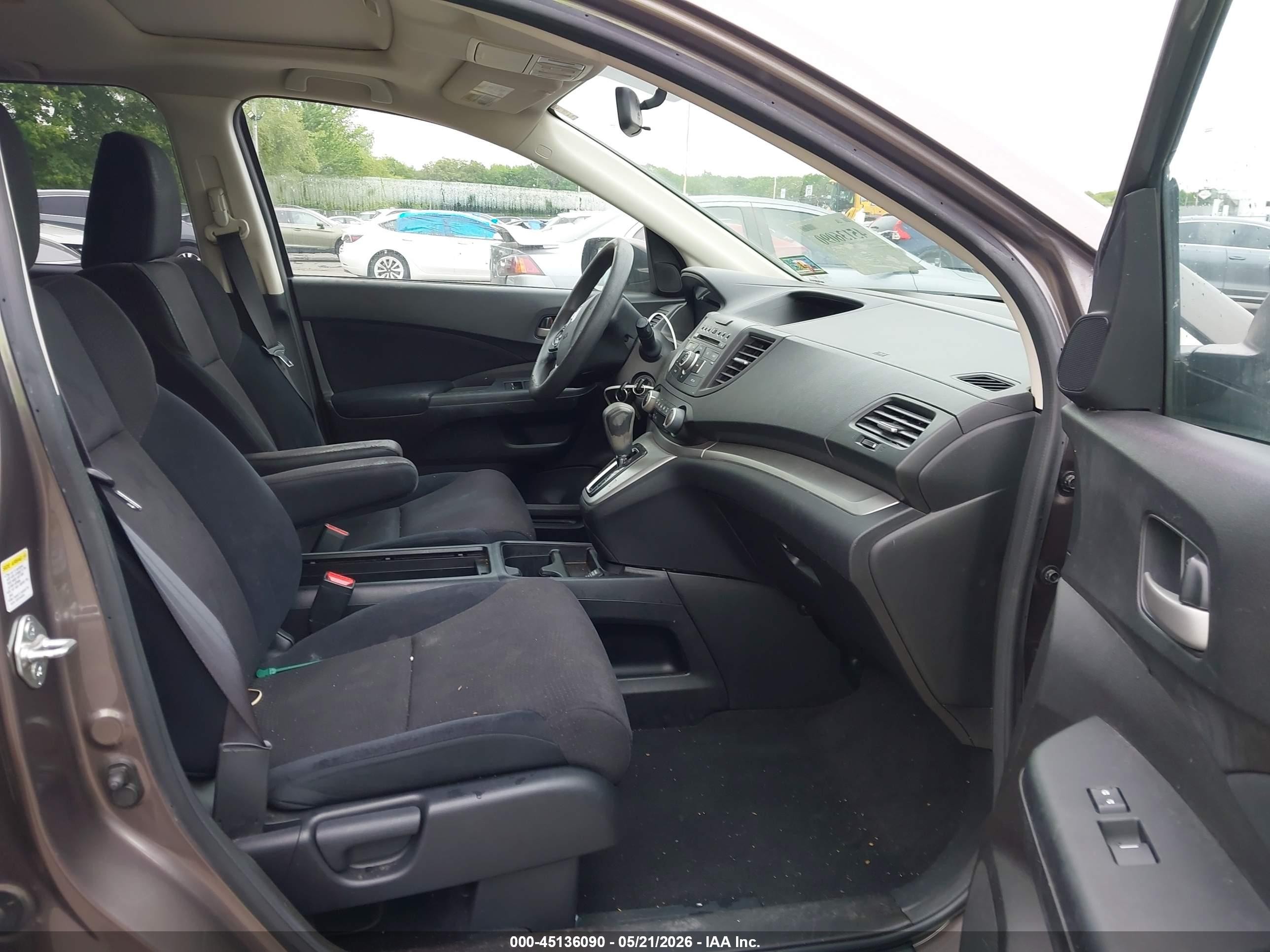 2013 Honda Cr-v Ex Brown vin: 5J6RM4H52DL082332