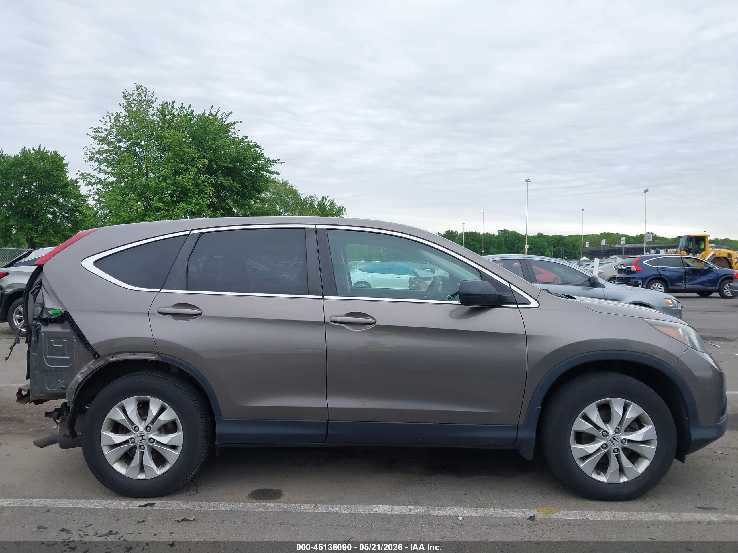 2013 Honda Cr-v Ex Brown vin: 5J6RM4H52DL082332