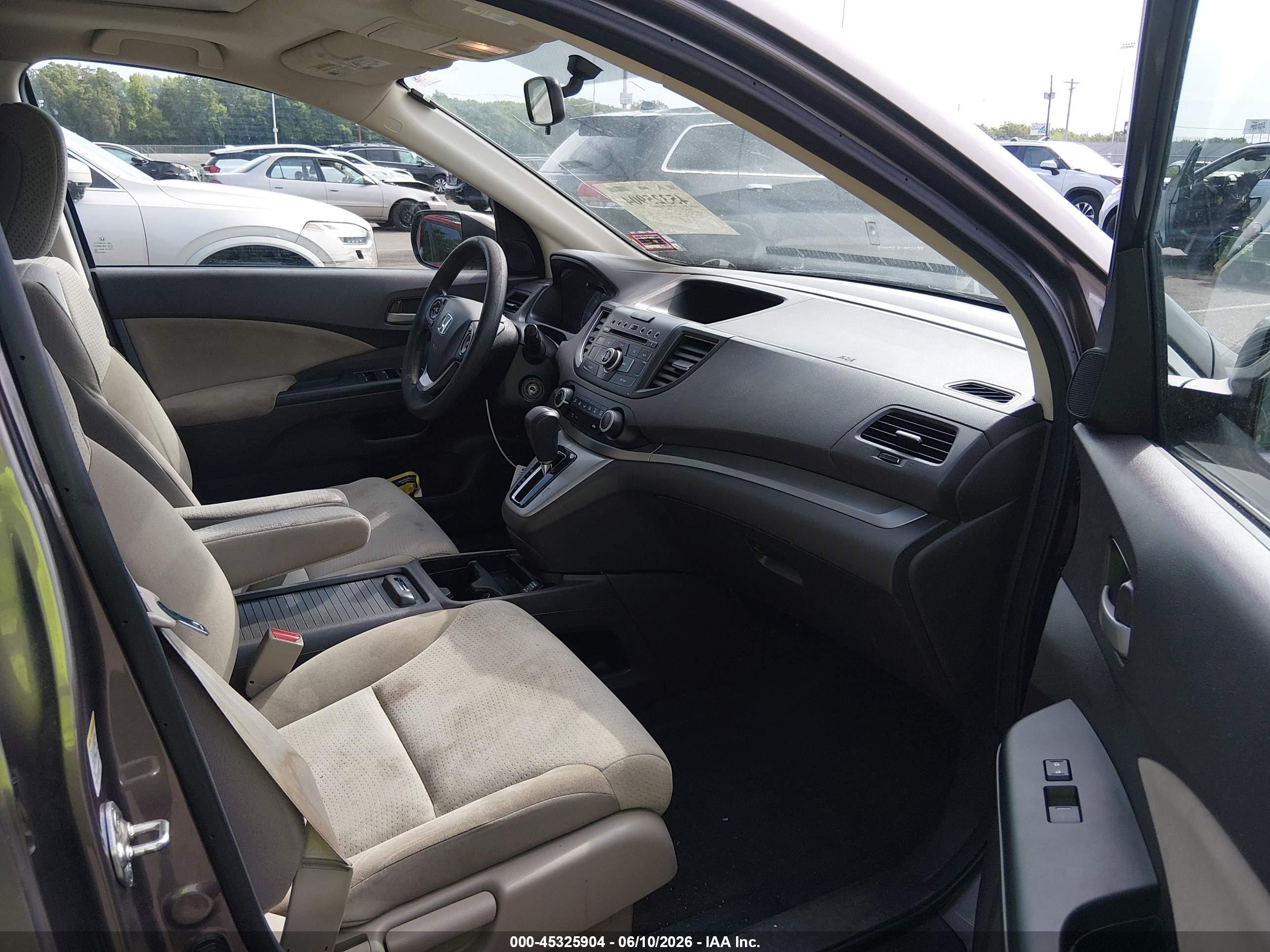 2013 Honda Cr-v Ex Gray vin: 5J6RM4H52DL084677