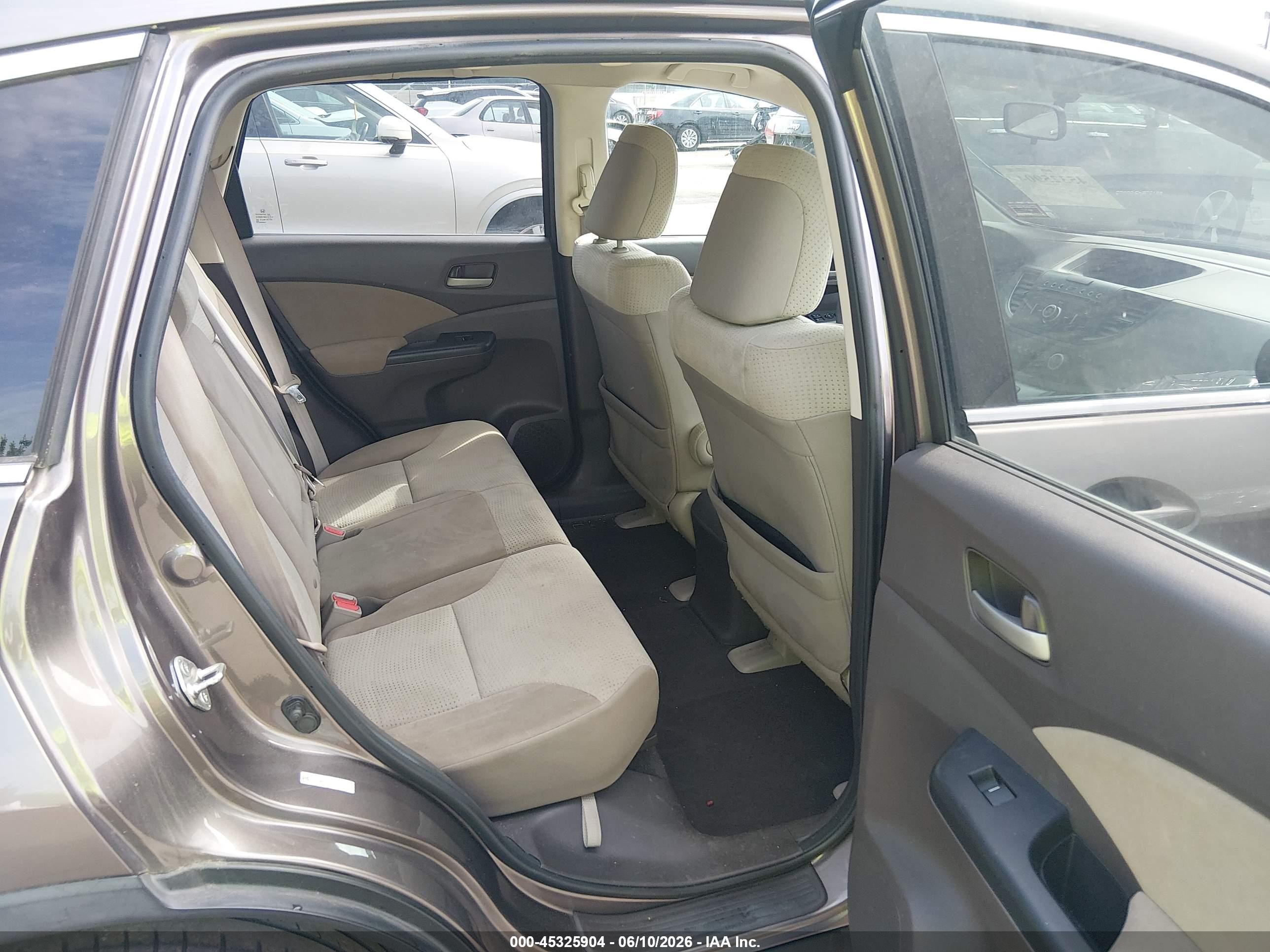 2013 Honda Cr-v Ex Gray vin: 5J6RM4H52DL084677