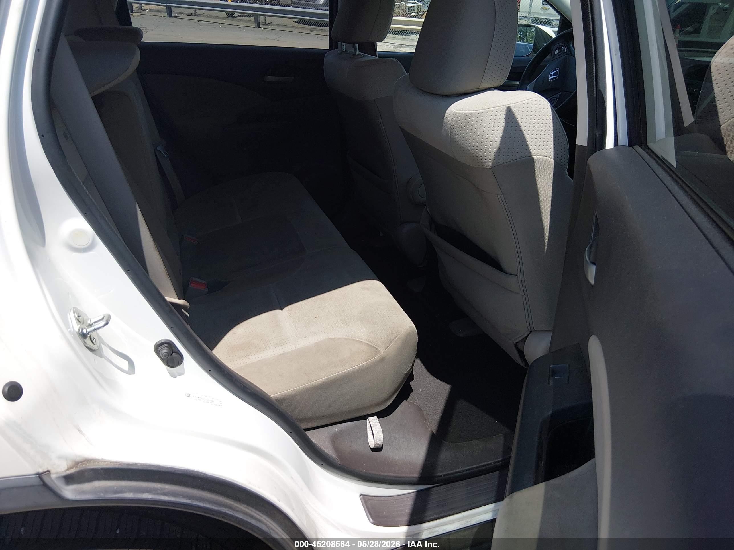 2013 Honda Cr-v Ex White vin: 5J6RM4H52DL085683