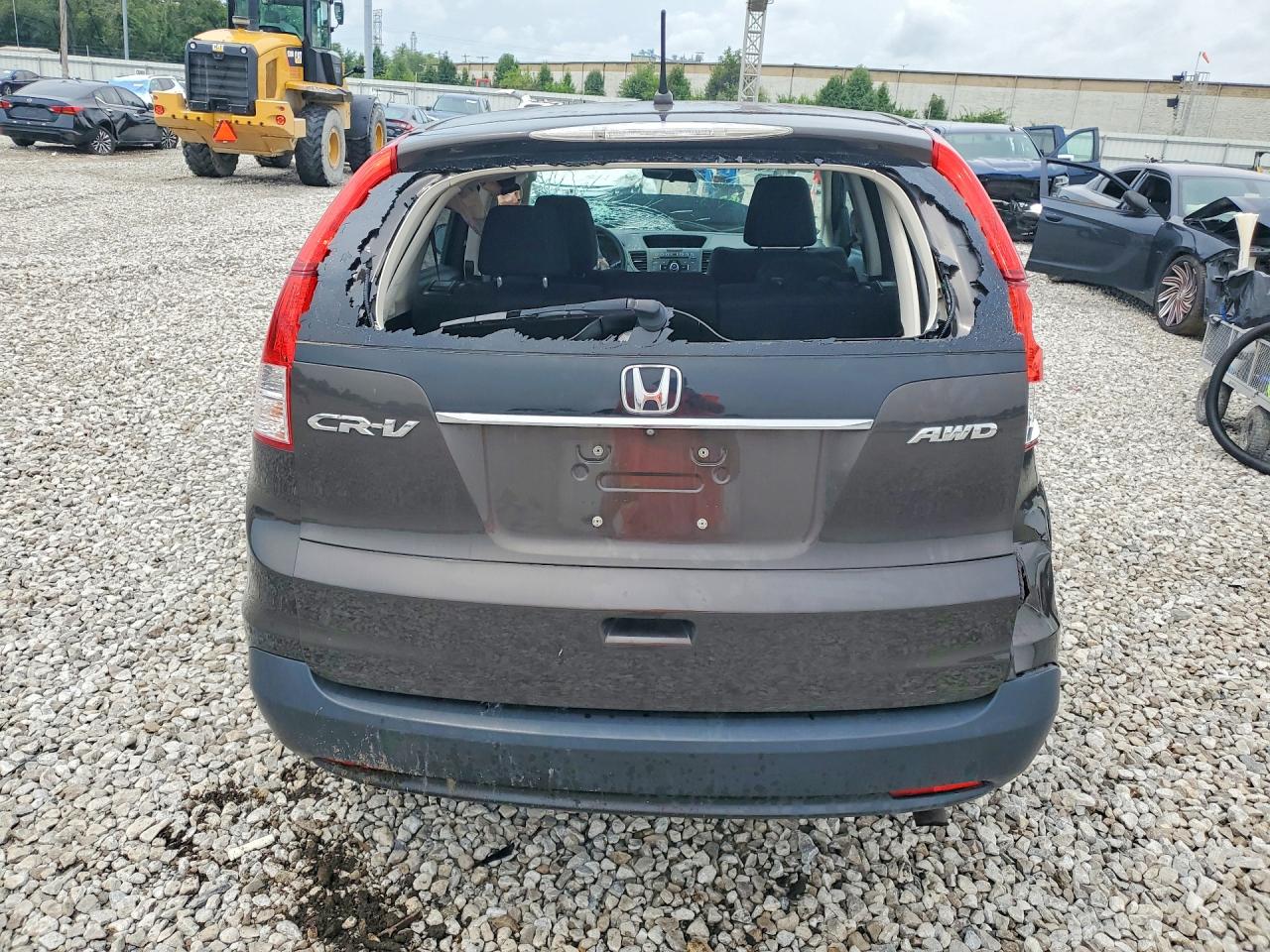 2014 Honda Cr-v Ex Brown vin: 5J6RM4H52EL007826