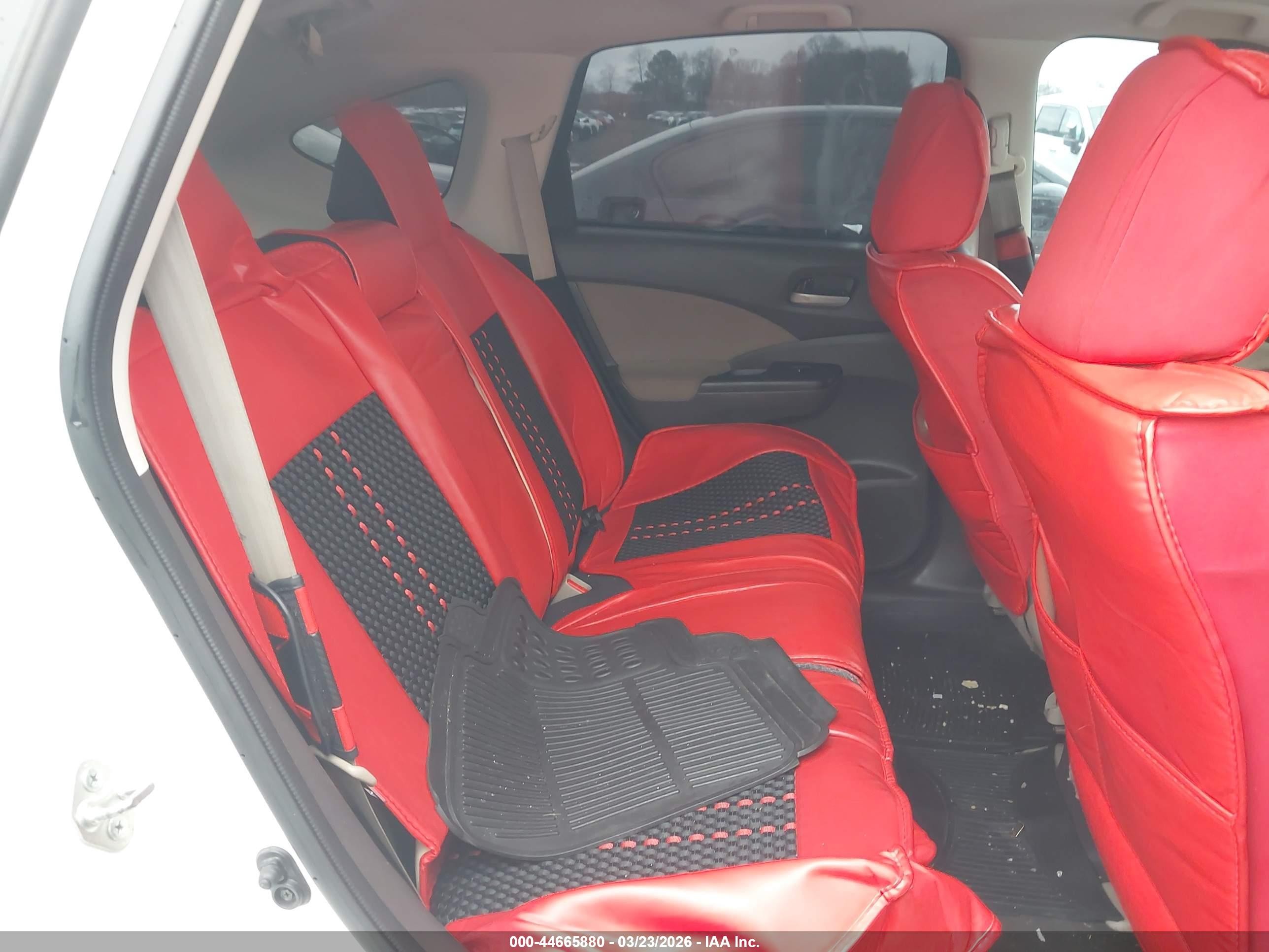 2014 Honda Cr-v Ex Белый vin: 5J6RM4H52EL015540