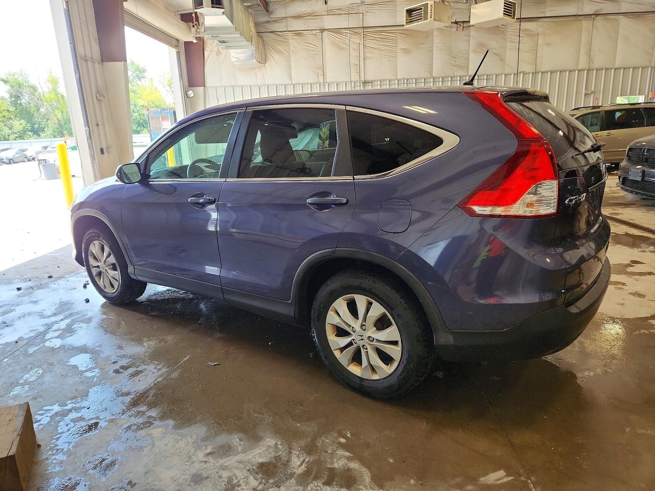 2014 Honda Cr-v Ex Blue vin: 5J6RM4H52EL030166