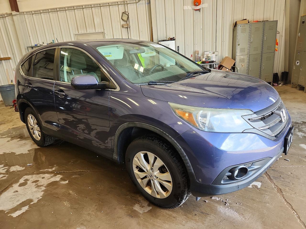 2014 Honda Cr-v Ex Blue vin: 5J6RM4H52EL030166