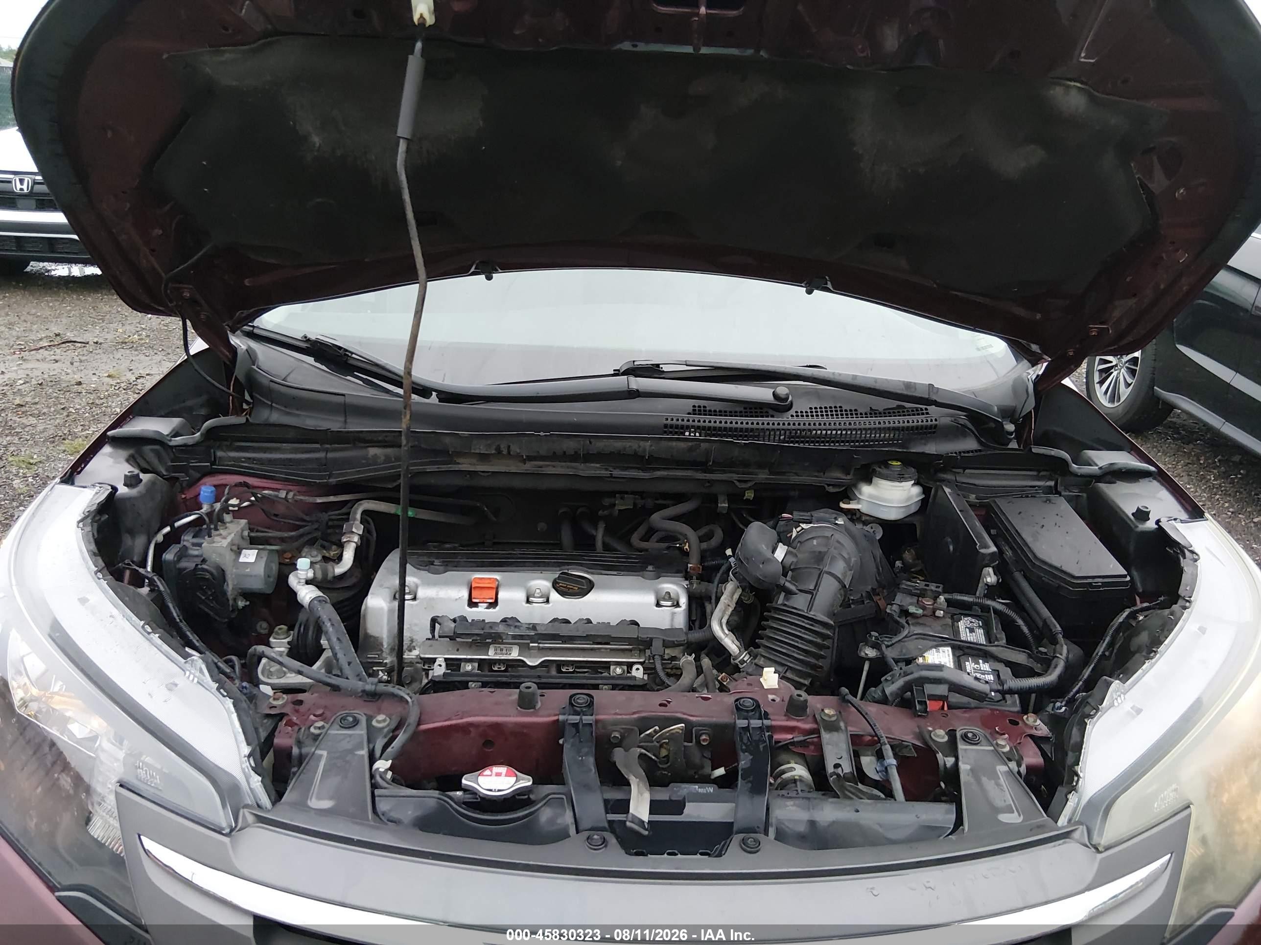2014 Honda Cr-v Ex Темно-бордовый vin: 5J6RM4H52EL042138