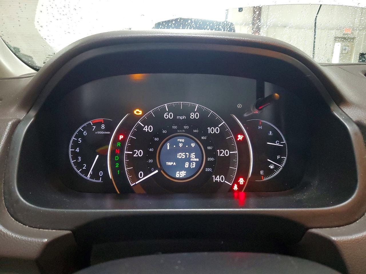 2014 Honda Cr-v Ex White vin: 5J6RM4H52EL085605