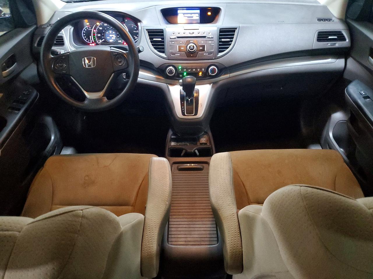 2014 Honda Cr-v Ex White vin: 5J6RM4H52EL085605