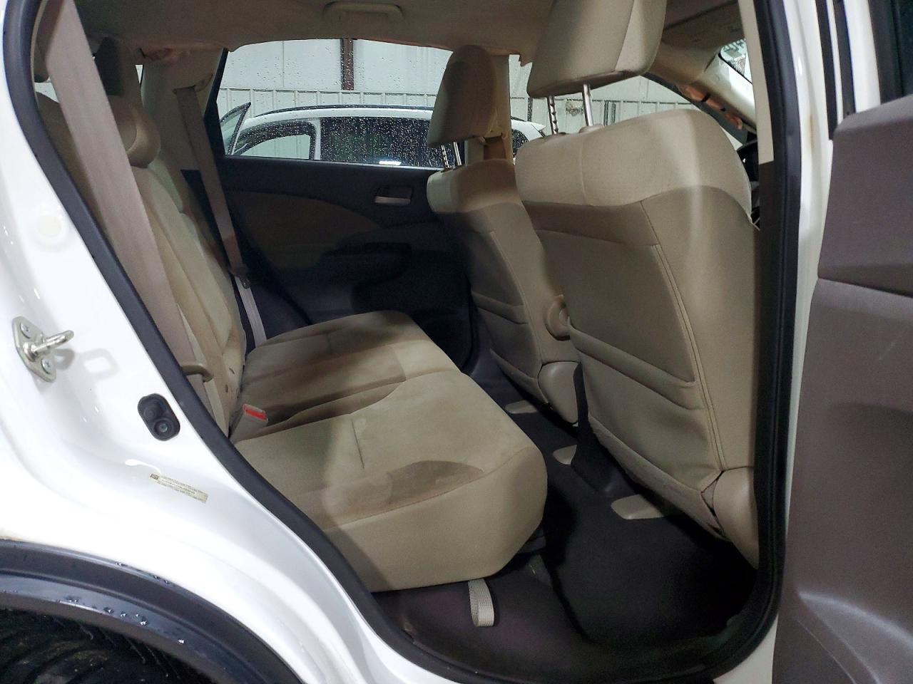 2014 Honda Cr-v Ex White vin: 5J6RM4H52EL085605