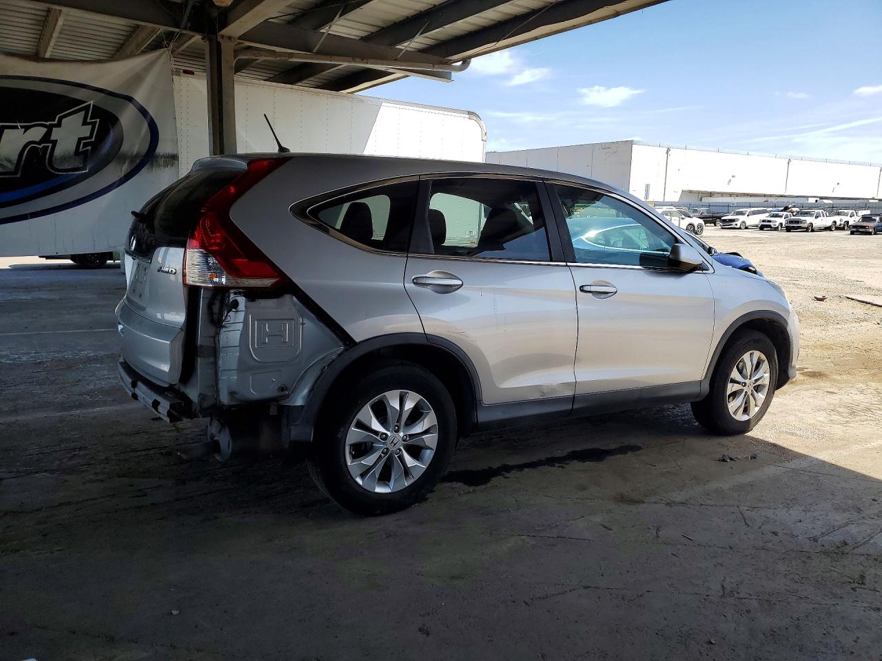 2014 Honda Cr-v Ex Silver vin: 5J6RM4H52EL086446