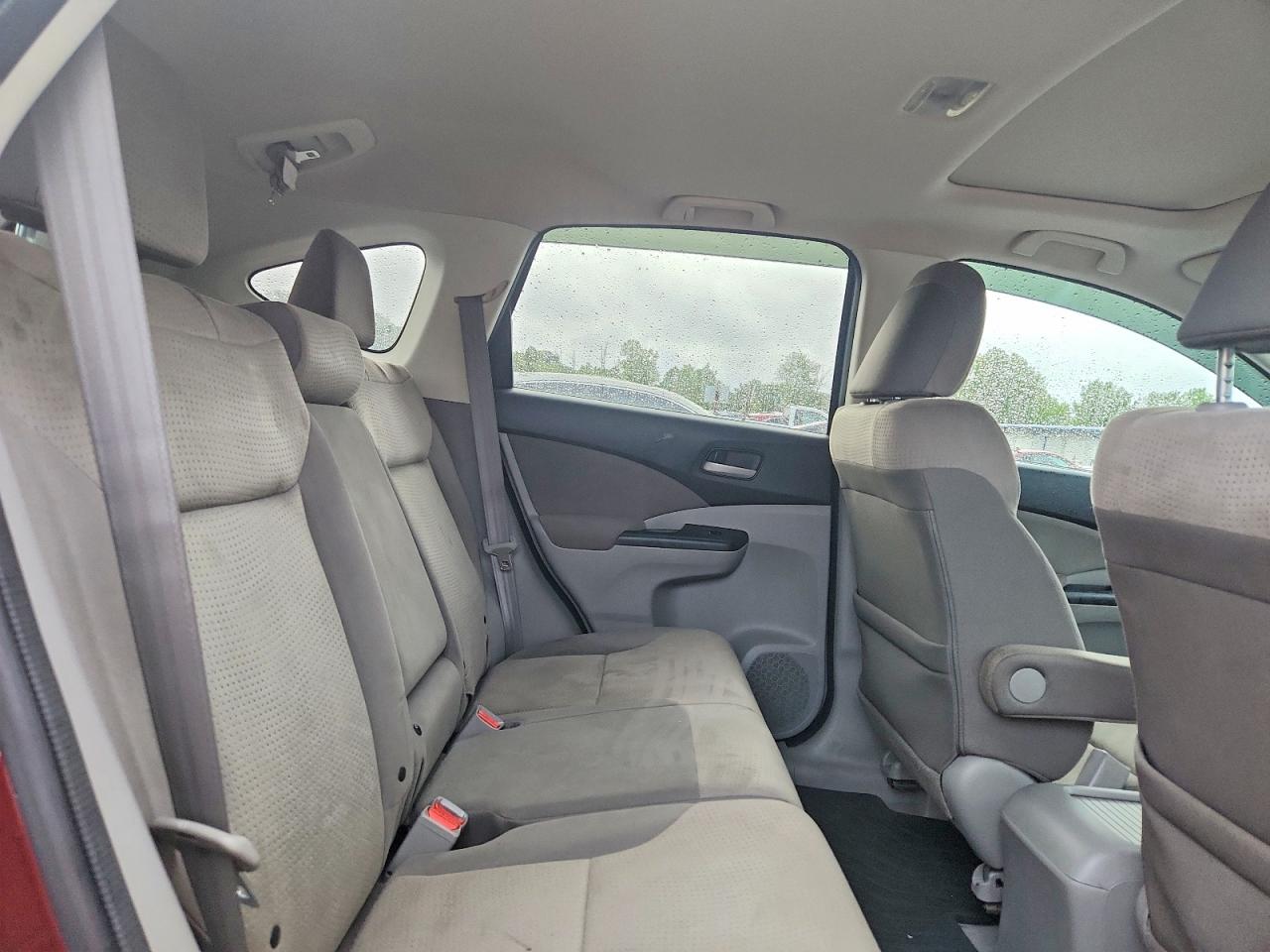 2014 Honda Cr-v Ex Burgundy vin: 5J6RM4H52EL098239