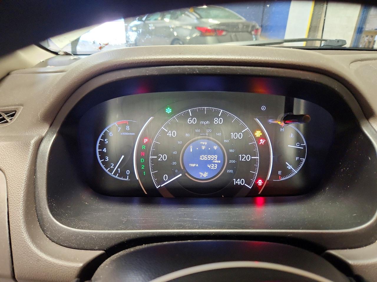 2014 Honda Cr-v Ex White vin: 5J6RM4H52EL114780