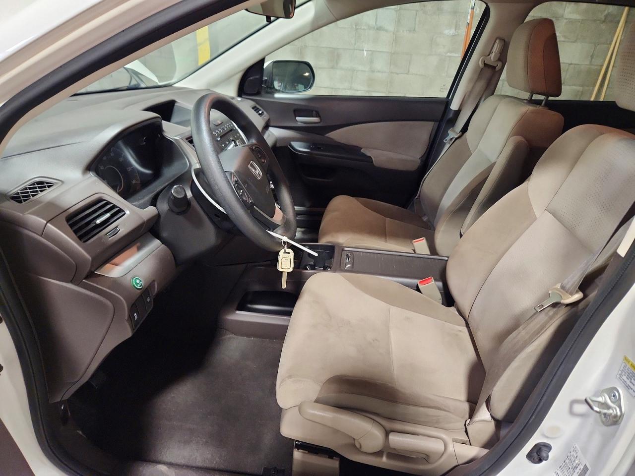 2014 Honda Cr-v Ex White vin: 5J6RM4H52EL114780