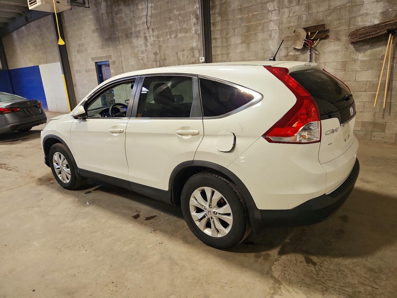 2014 Honda Cr-v Ex White vin: 5J6RM4H52EL114780