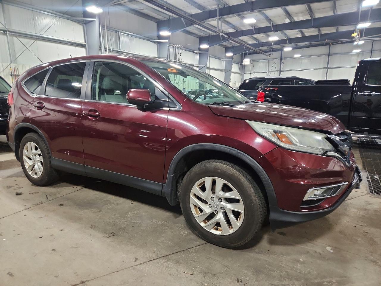 2015 Honda Cr-v Ex Maroon vin: 5J6RM4H52FL001803
