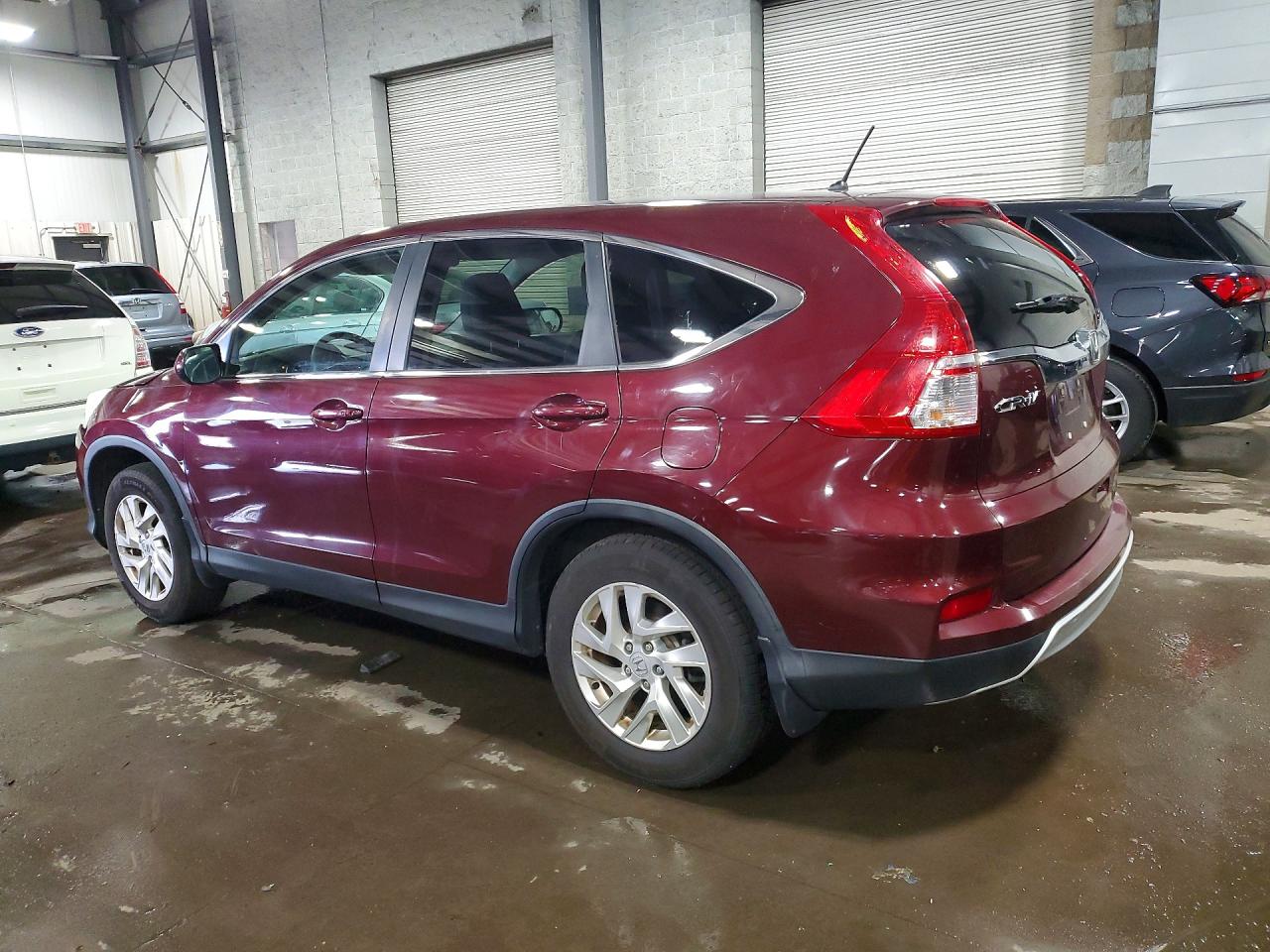 2015 Honda Cr-v Ex Maroon vin: 5J6RM4H52FL001803