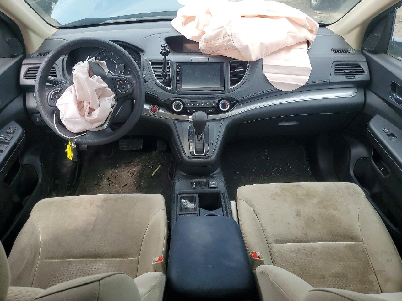 2015 Honda Cr-v Ex Синий vin: 5J6RM4H52FL051245