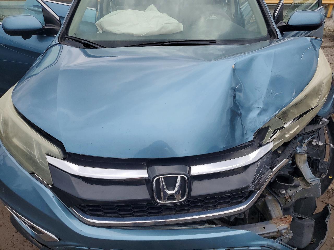 2015 Honda Cr-v Ex Синий vin: 5J6RM4H52FL051245