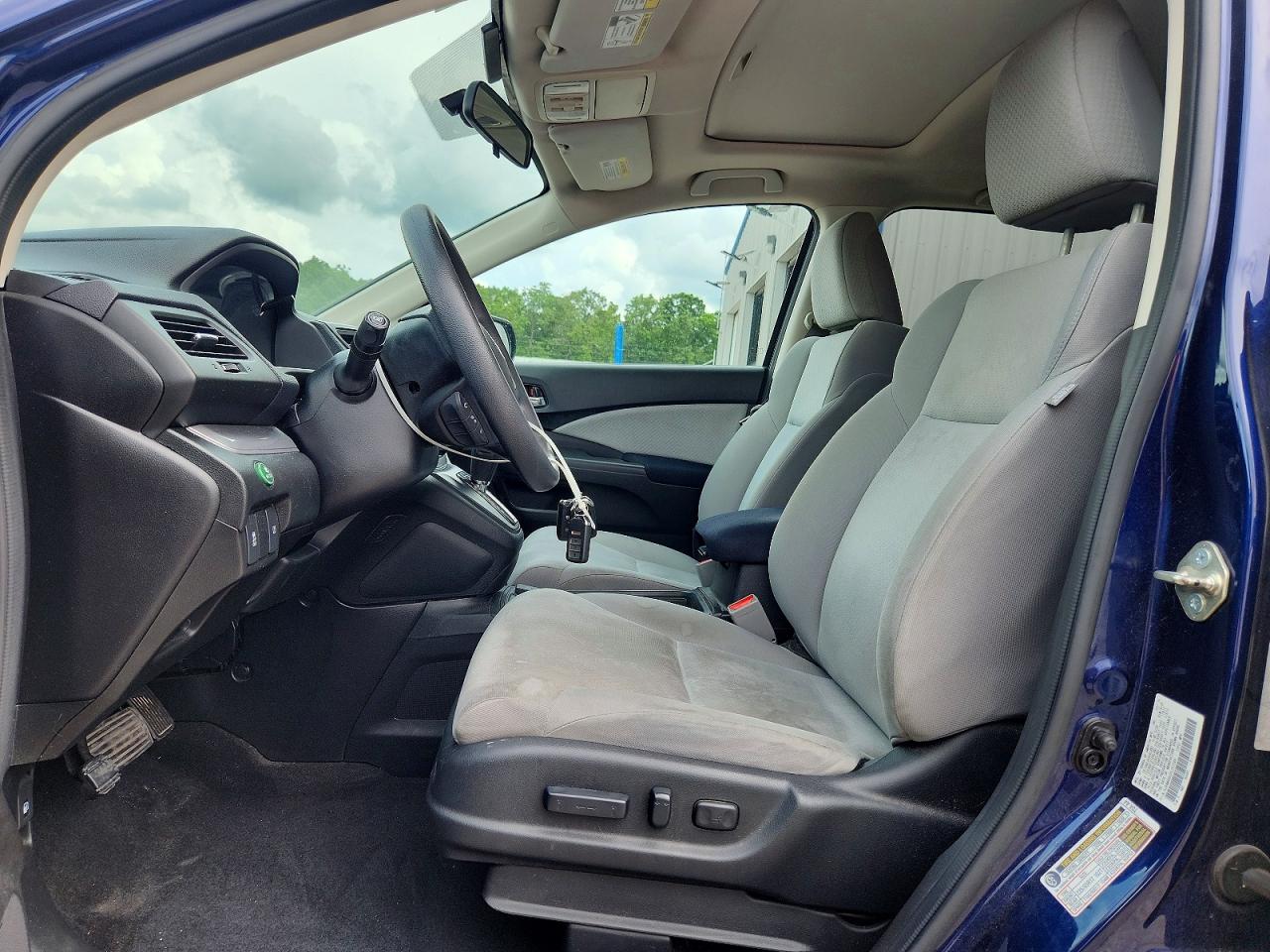 2015 Honda Cr-v Ex Blue vin: 5J6RM4H52FL057269