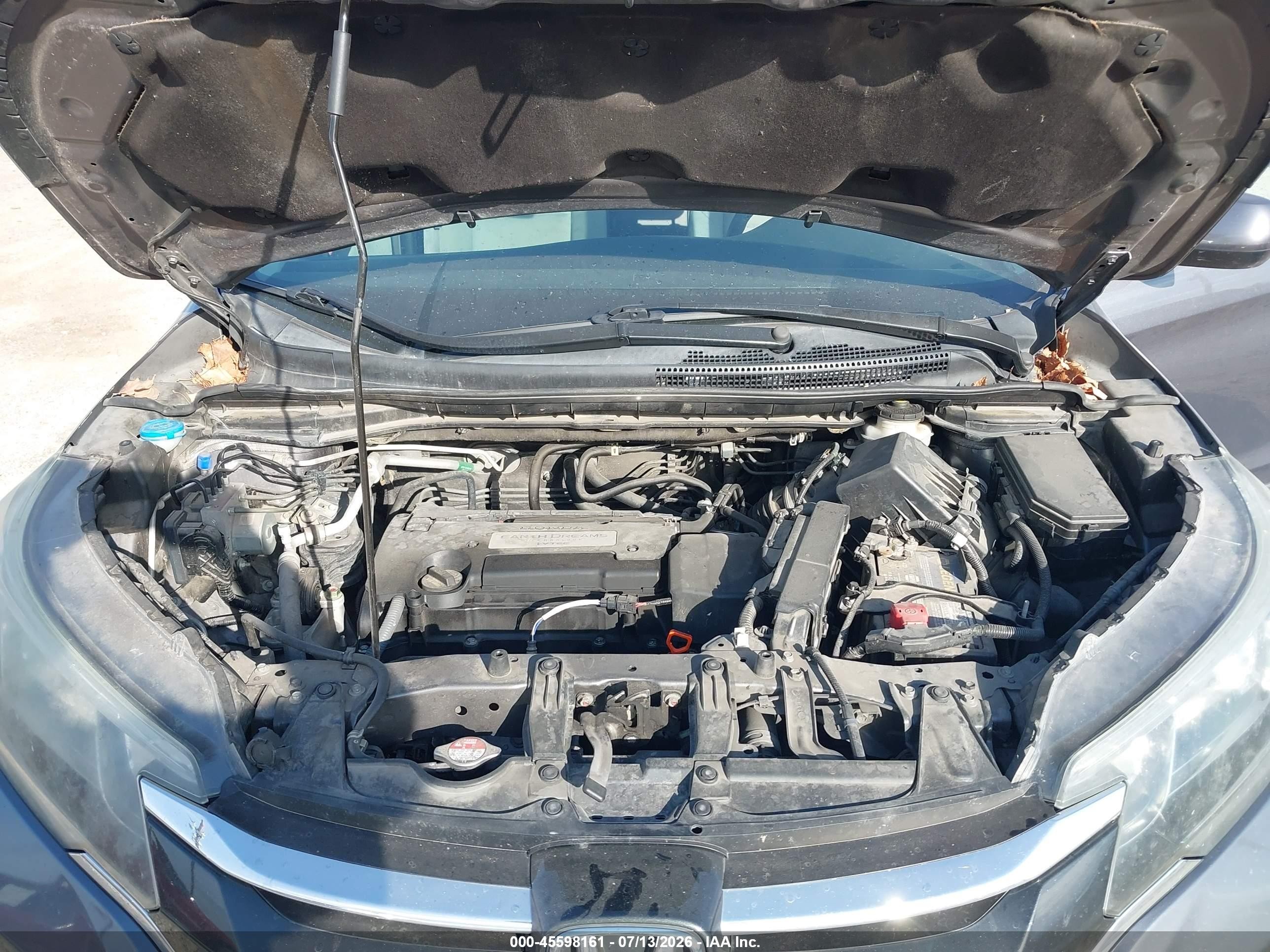2015 Honda Cr-v Ex Gray vin: 5J6RM4H52FL065890