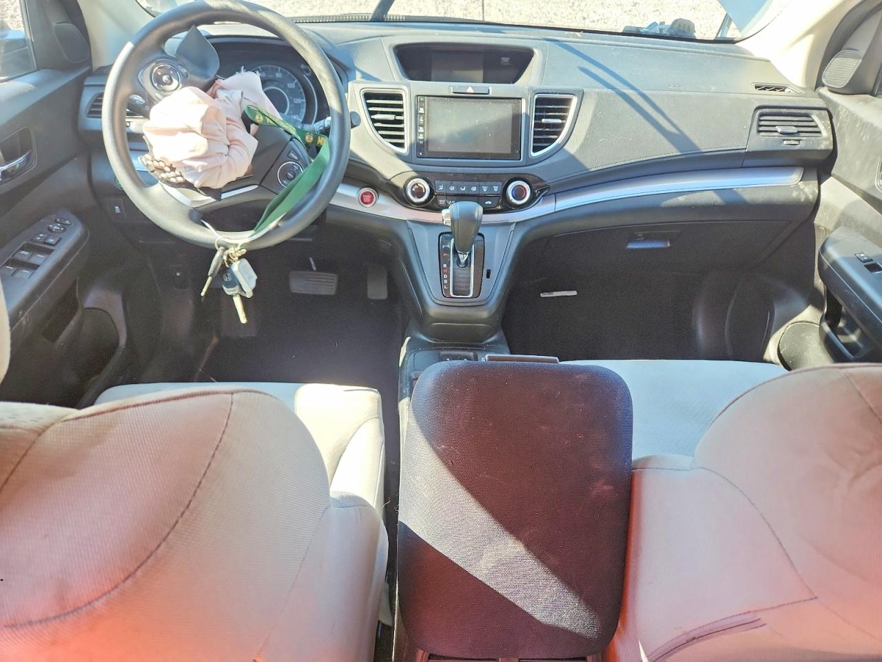 2015 Honda Cr-v Ex Silver vin: 5J6RM4H52FL092006