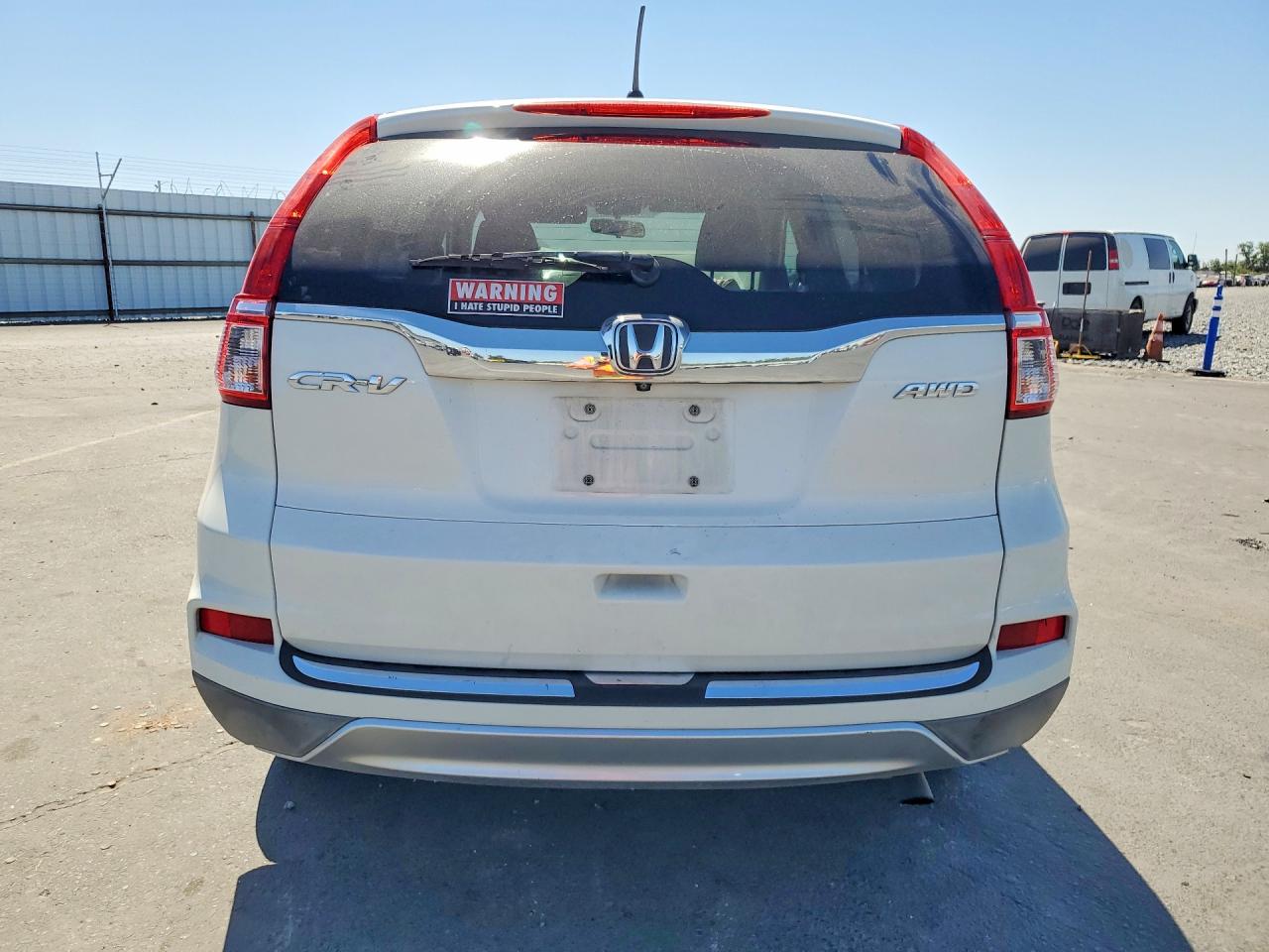 2015 Honda Cr-v Ex Белый vin: 5J6RM4H52FL093284