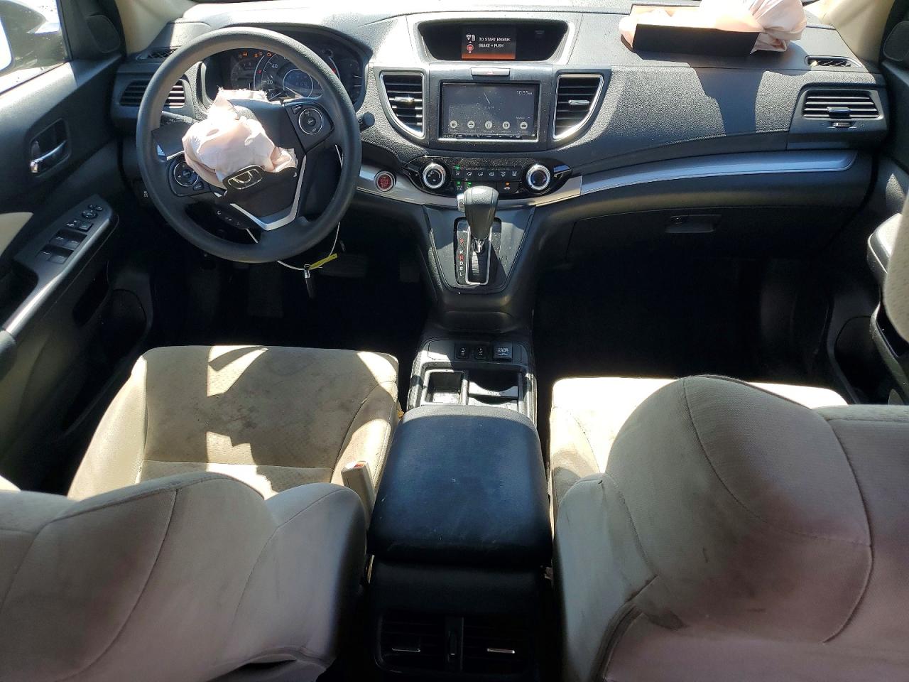 2015 Honda Cr-v Ex Белый vin: 5J6RM4H52FL093284