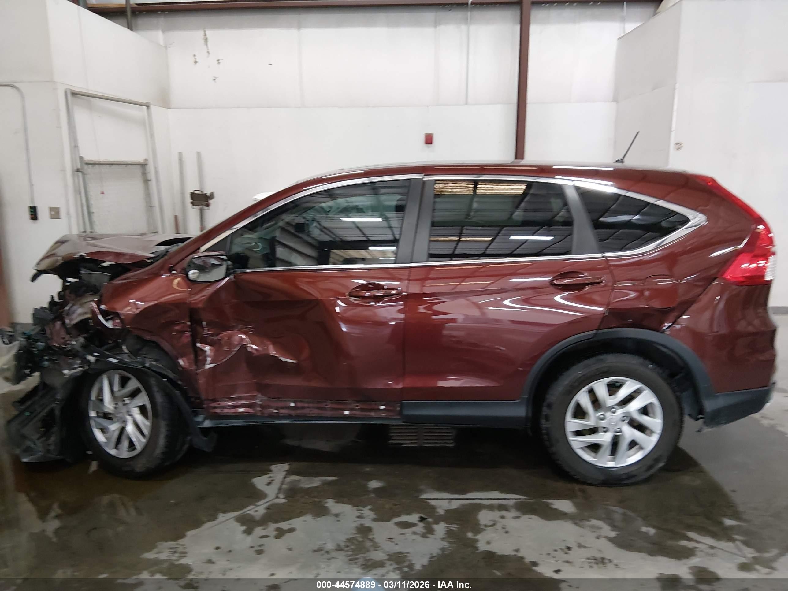 2016 Honda Cr-v Ex Бордовый vin: 5J6RM4H52GL075210