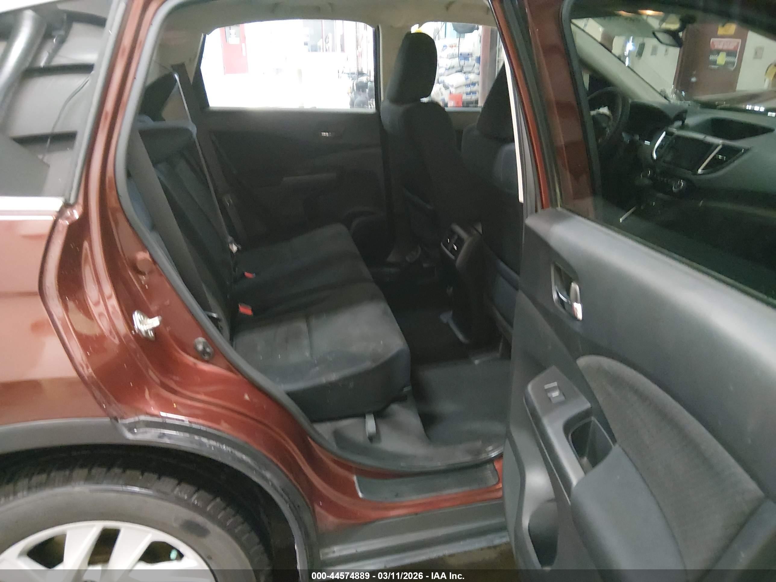 2016 Honda Cr-v Ex Бордовый vin: 5J6RM4H52GL075210