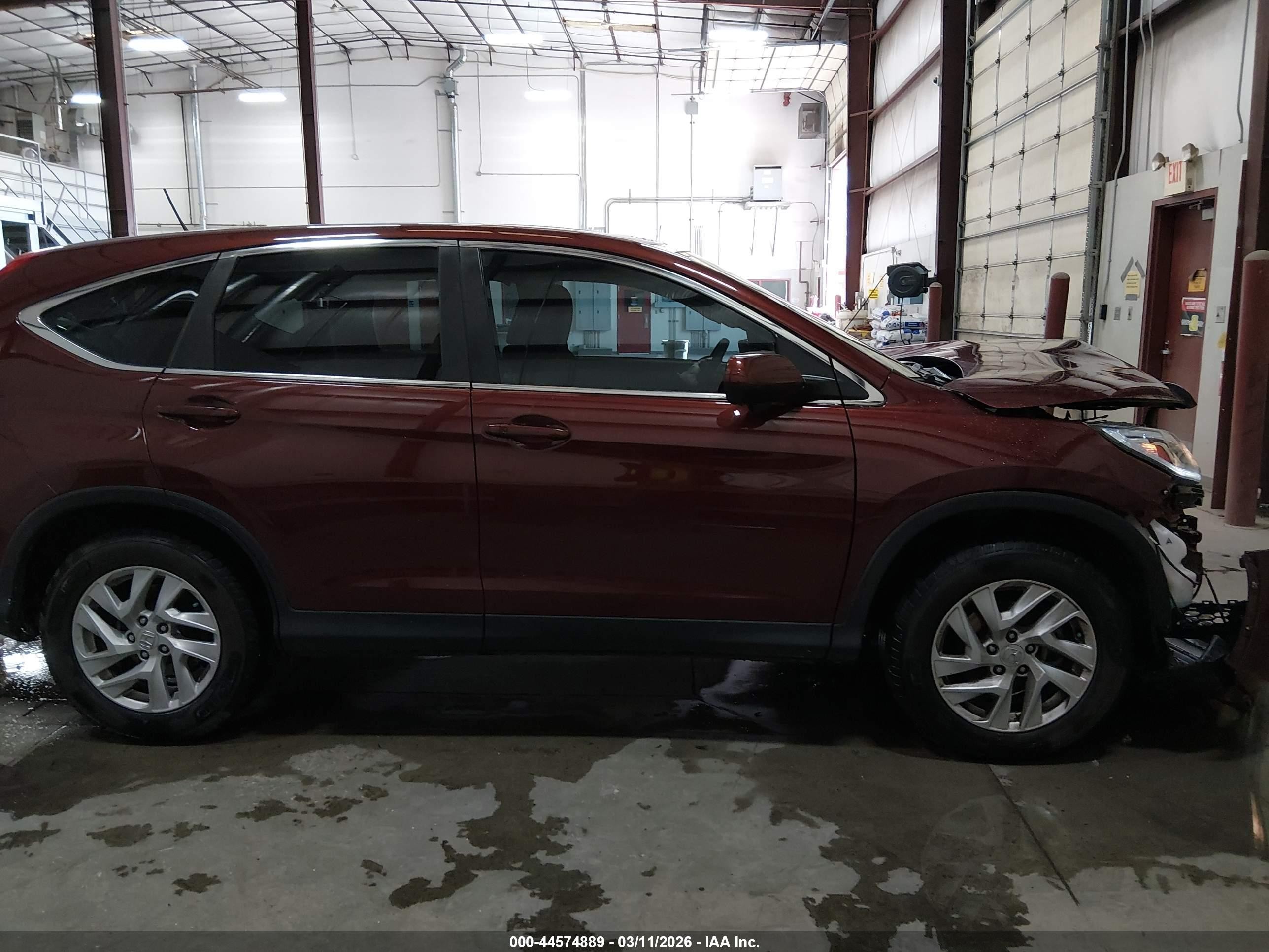 2016 Honda Cr-v Ex Бордовый vin: 5J6RM4H52GL075210